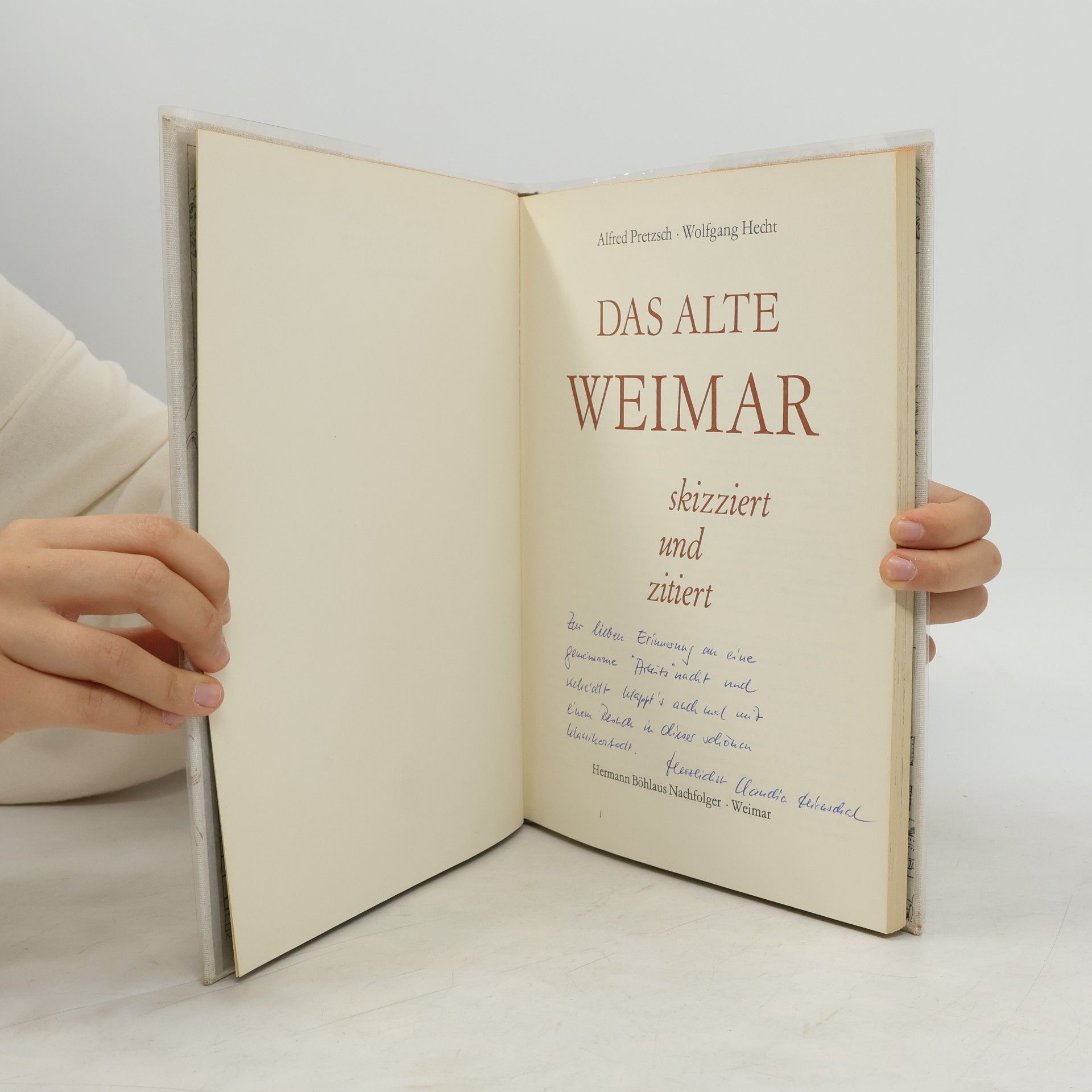 Alfred Pretzsch Das alte Weimar