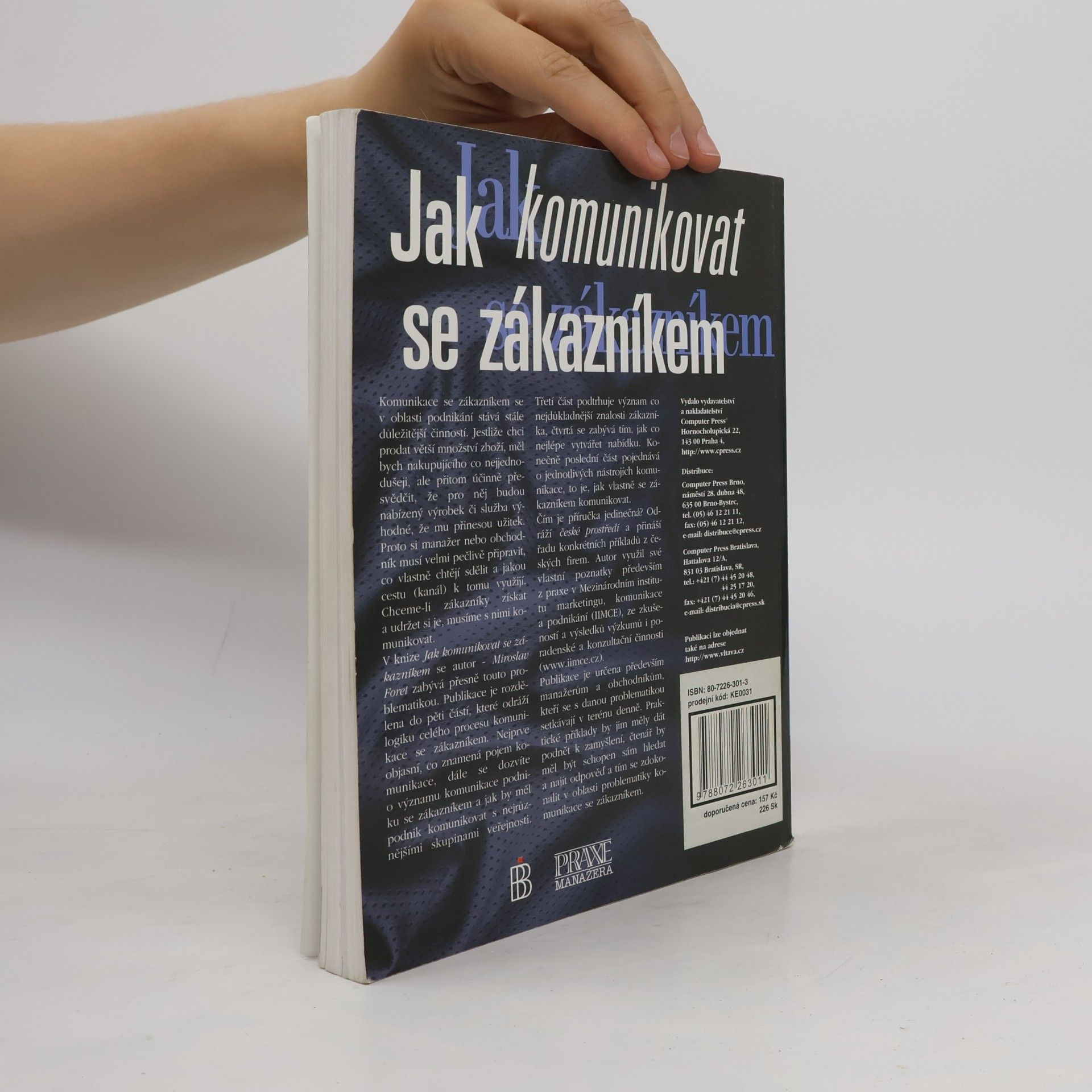Miroslav Foret Jak komunikovat se zákazníkem