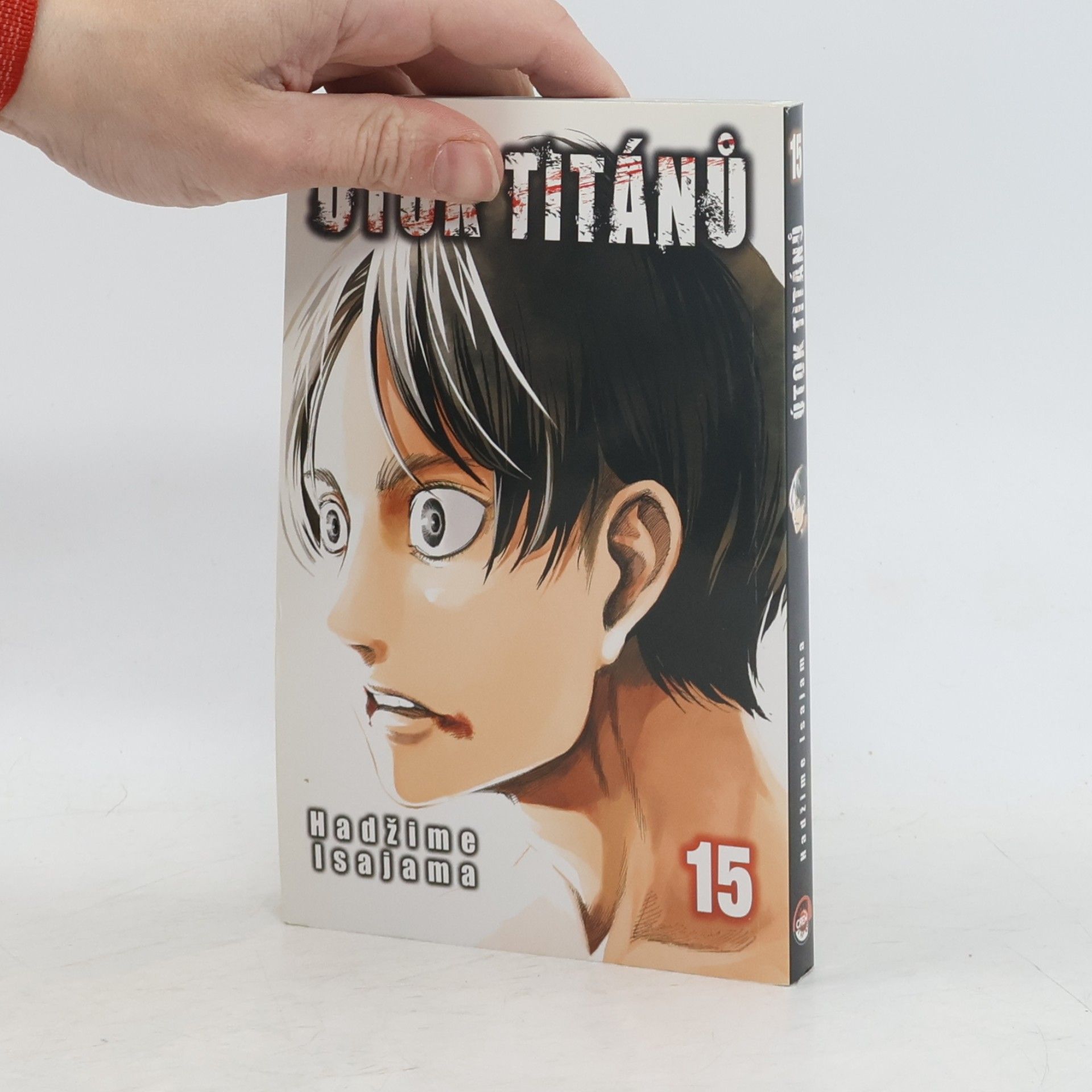Hajime Isayama Útok titánů 15