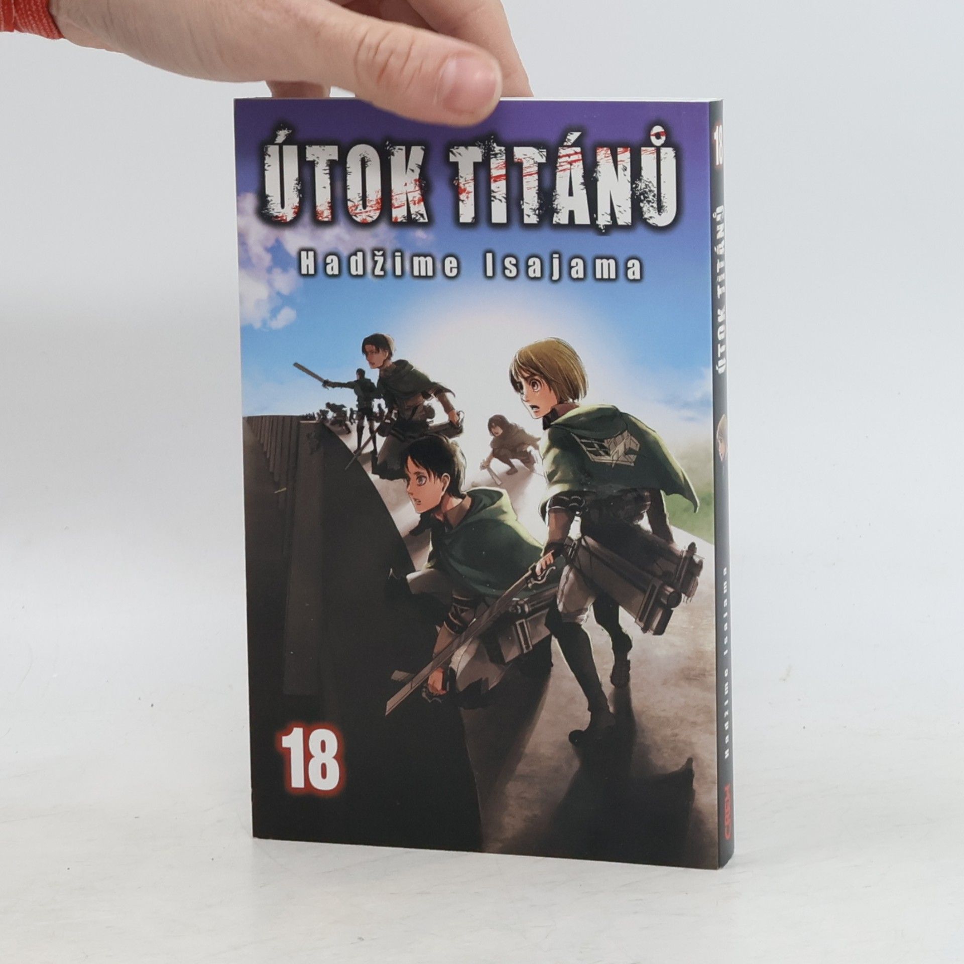 Hajime Isayama Útok titánů 18