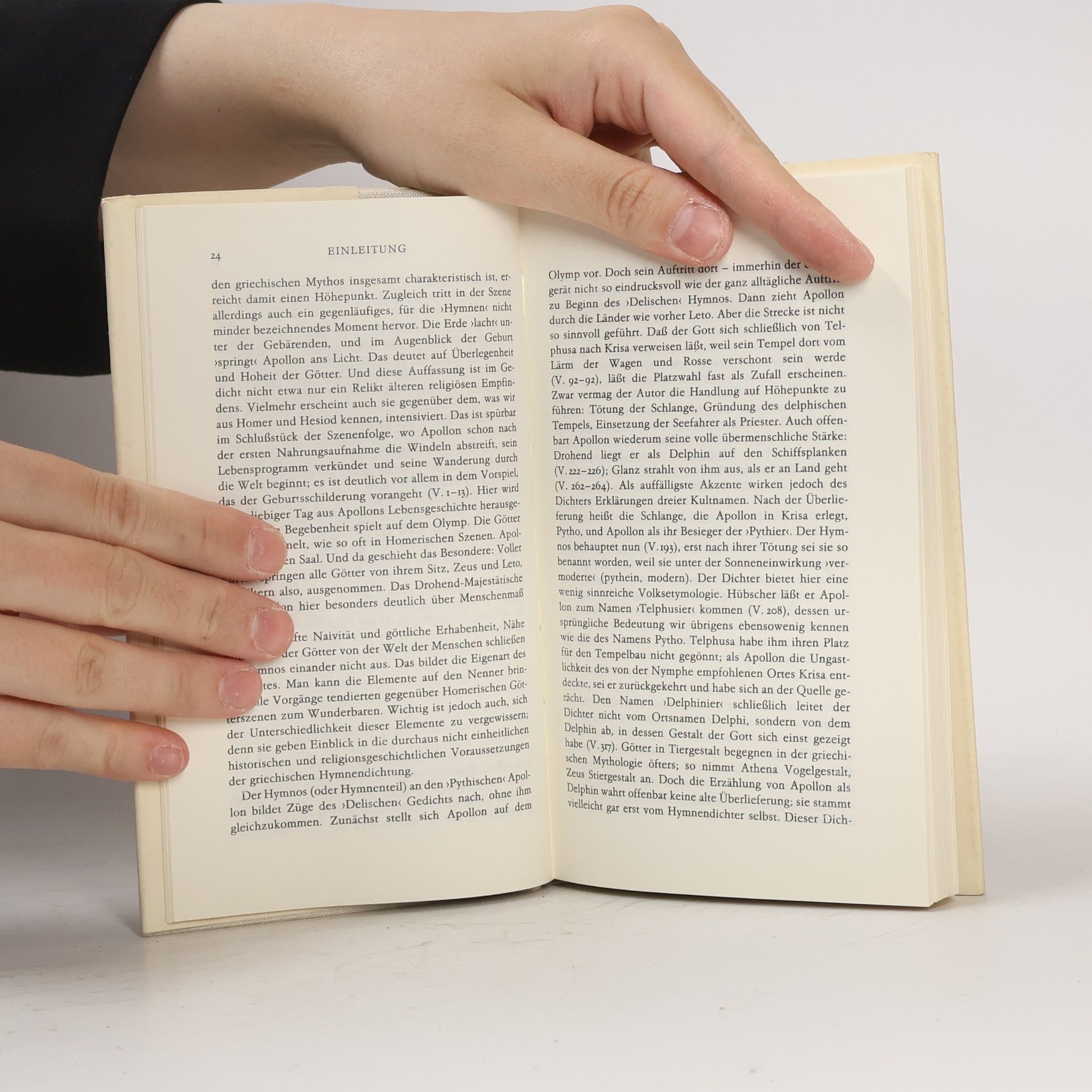 Various authors Die Homerischen Götterhymnen