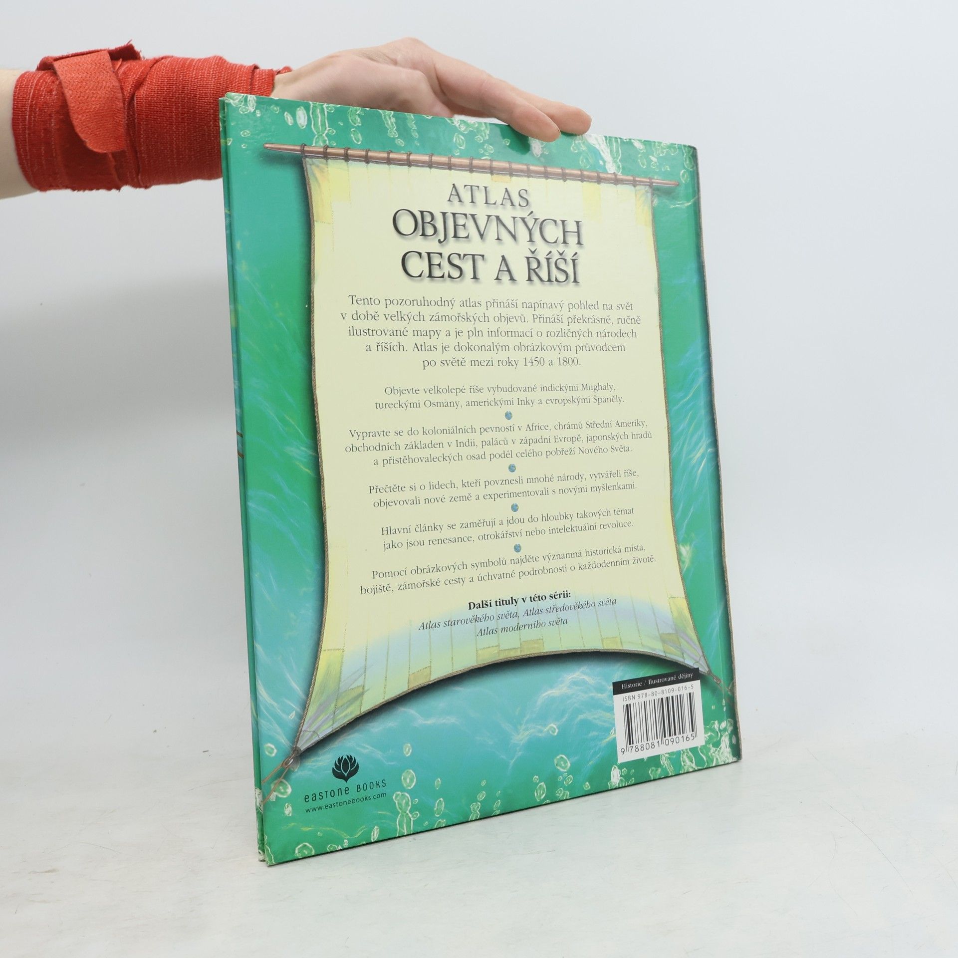 Simon Adams Atlas objevných cest a říší