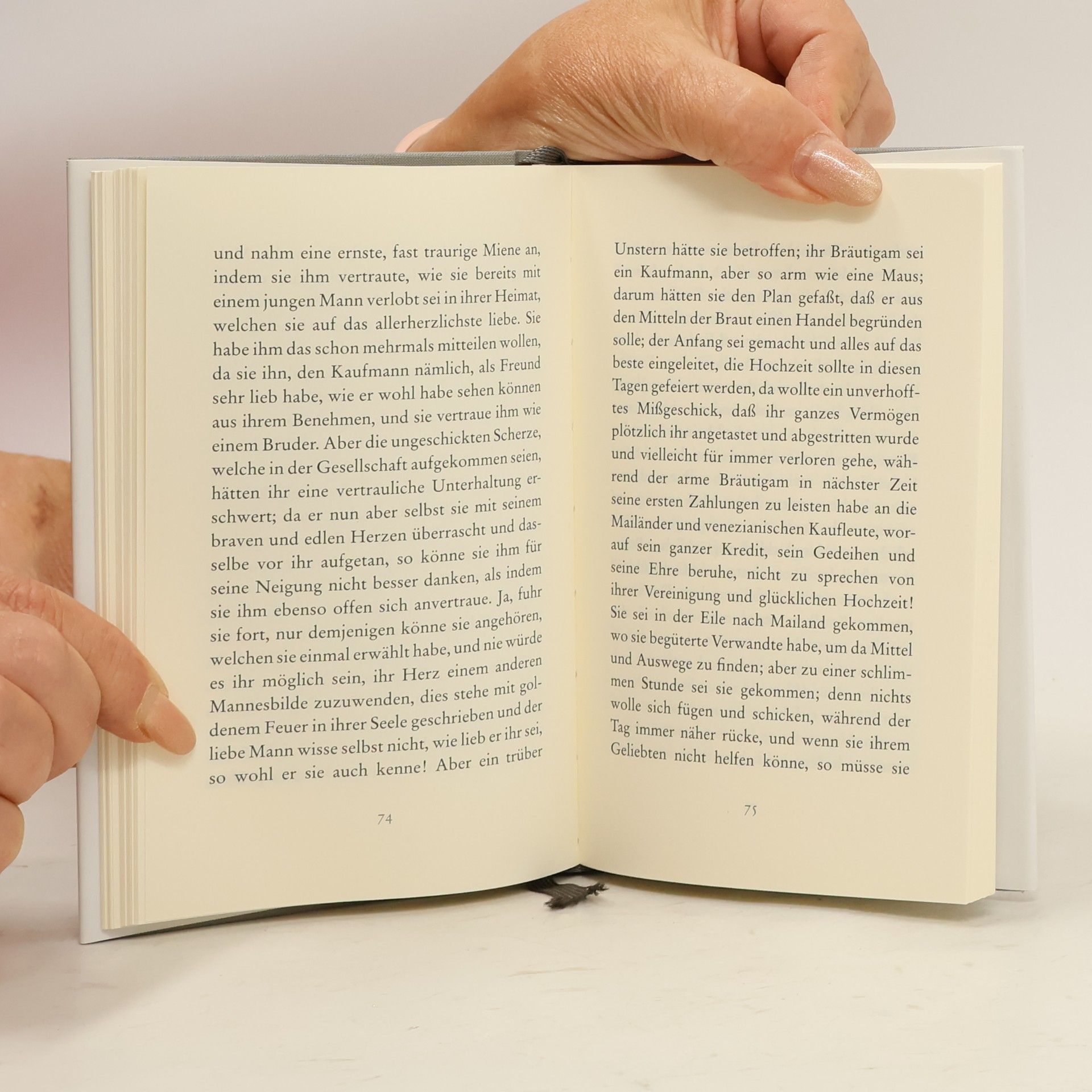 Gottfried Keller Spiegel, das Kätzchen