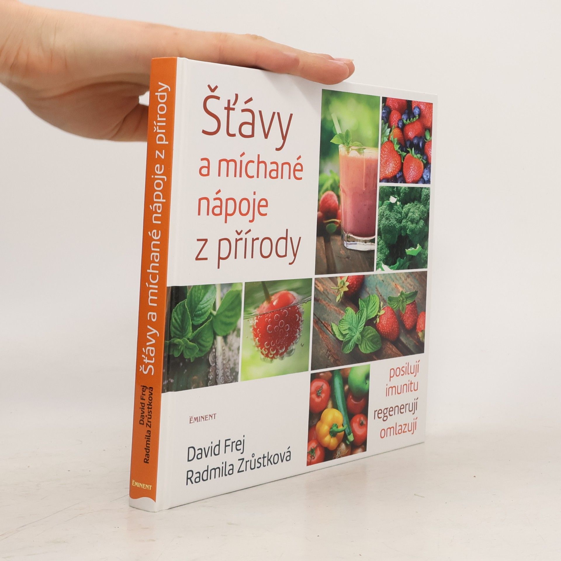 Radmila Zrůstková Šťávy a míchané nápoje z přírody