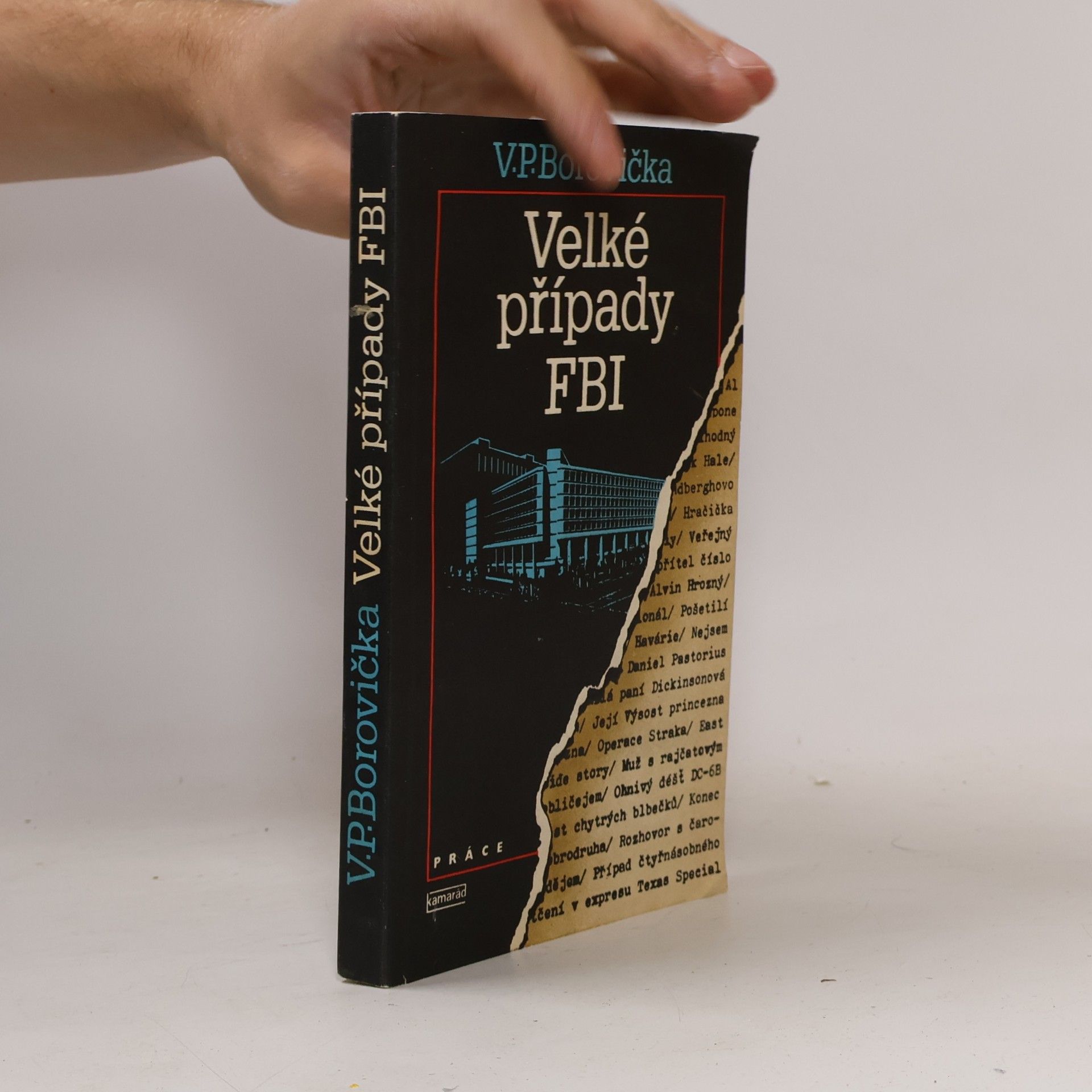 Václav Pavel Borovička Velké případy FBI