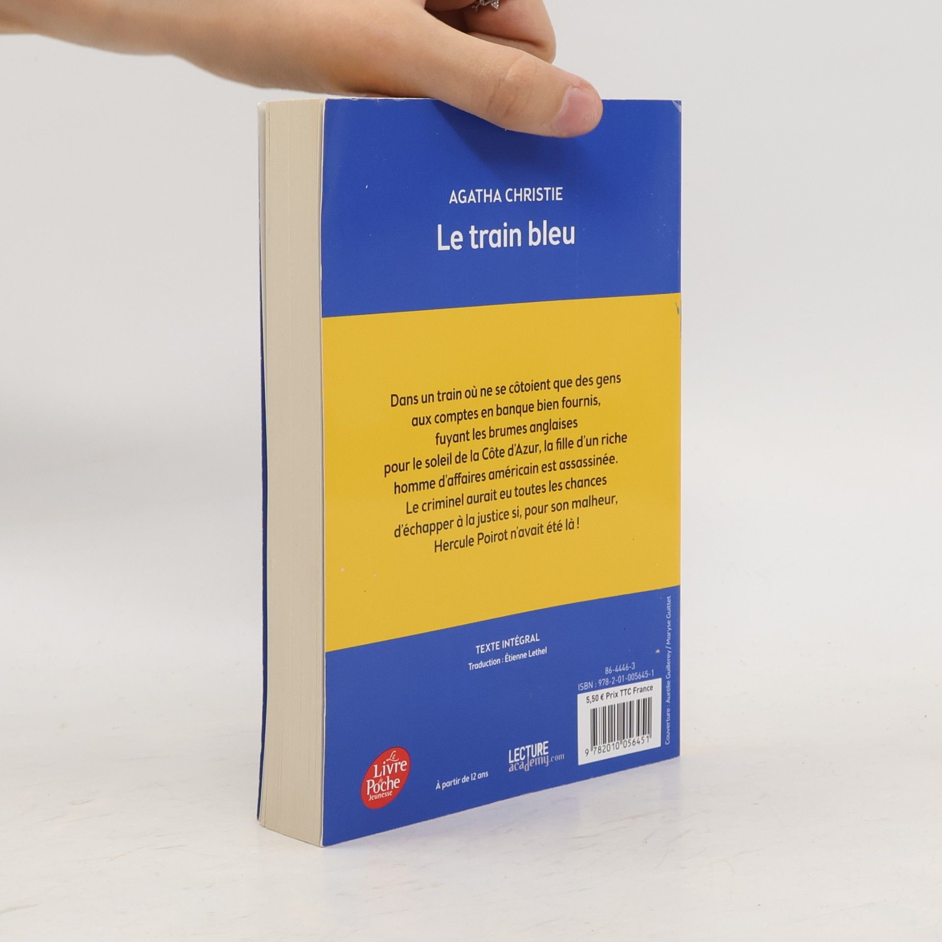 Dominique Bollinger Le Livre Poche Jeunesse: Le train bleu