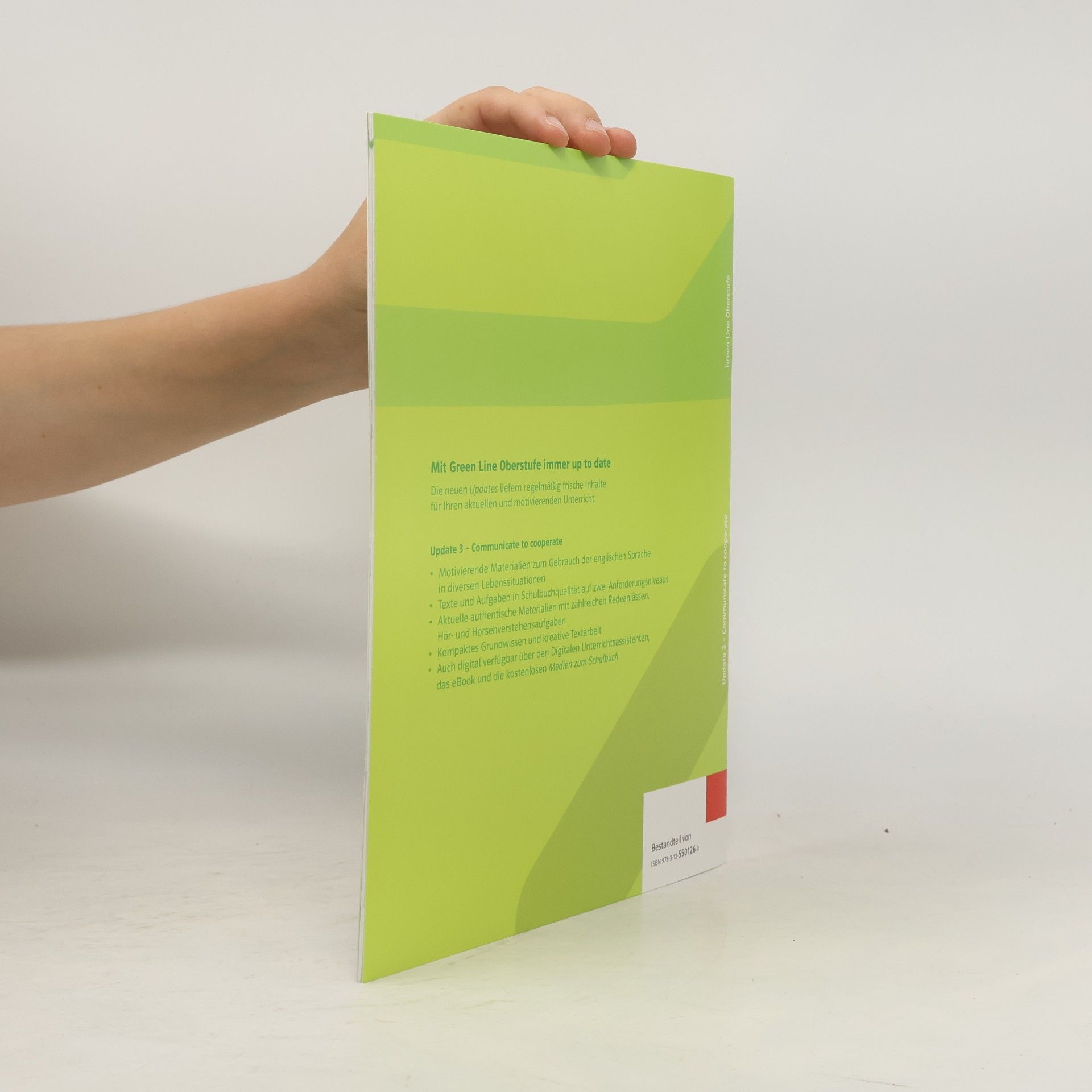 Klett Ernst /Schulbuch Green Line Oberstufe. Update 3 Communicate to cooperate (Paket mit 10 Heften) Klasse 11/12 (G8), Klasse 12/13 (G9)