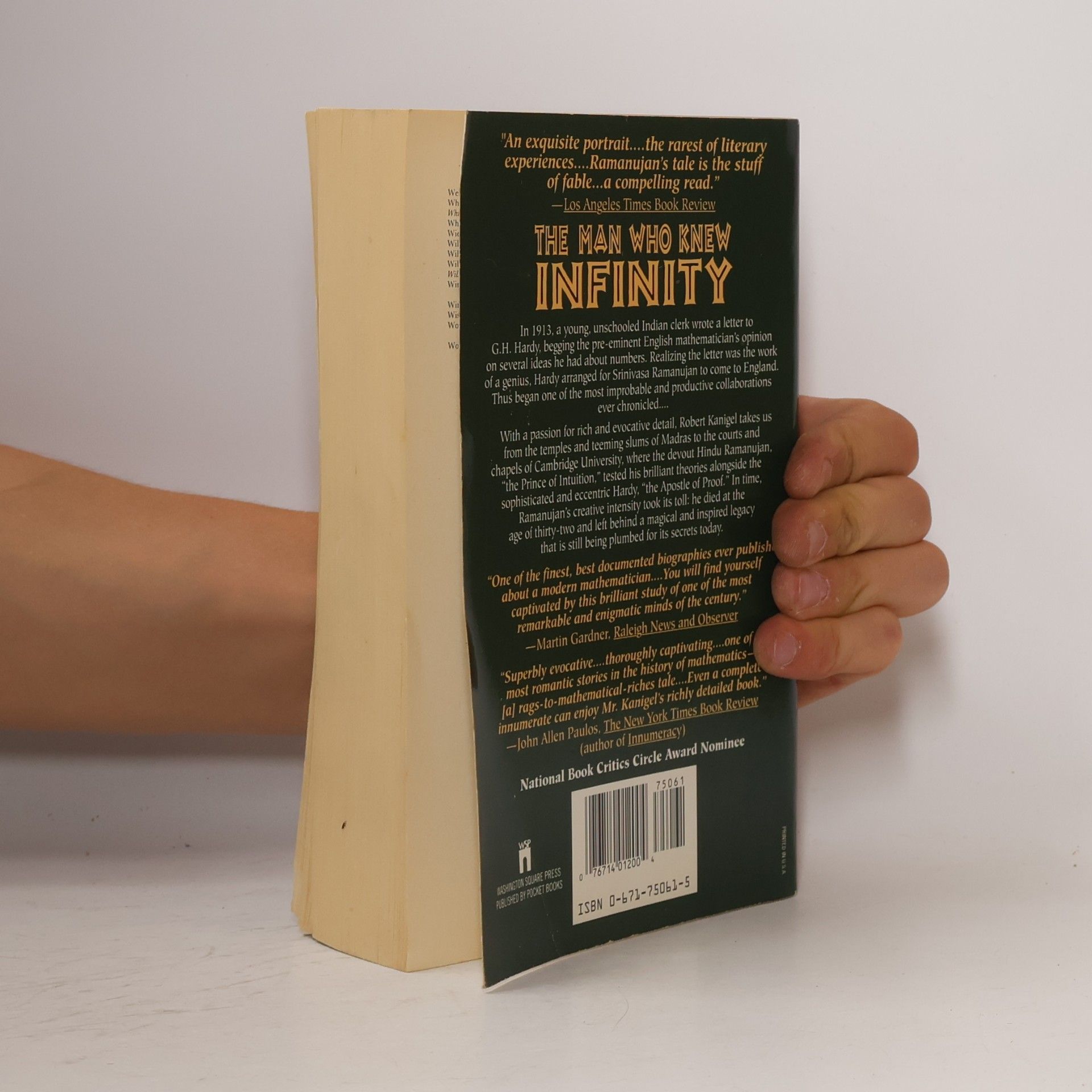 Robert Kanigel The Man Who Knew Infinity