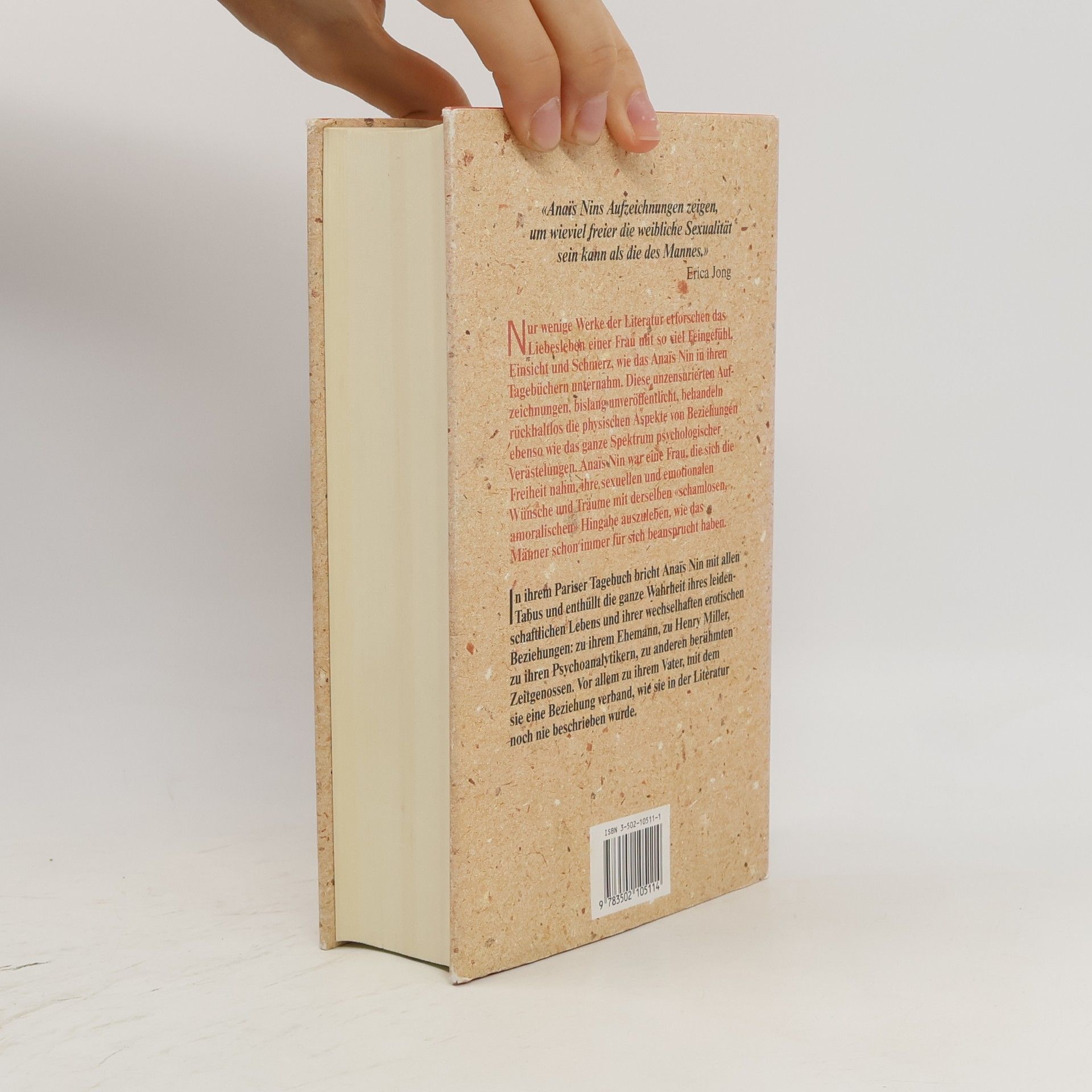 Anaïs Nin Trunken vor Liebe
