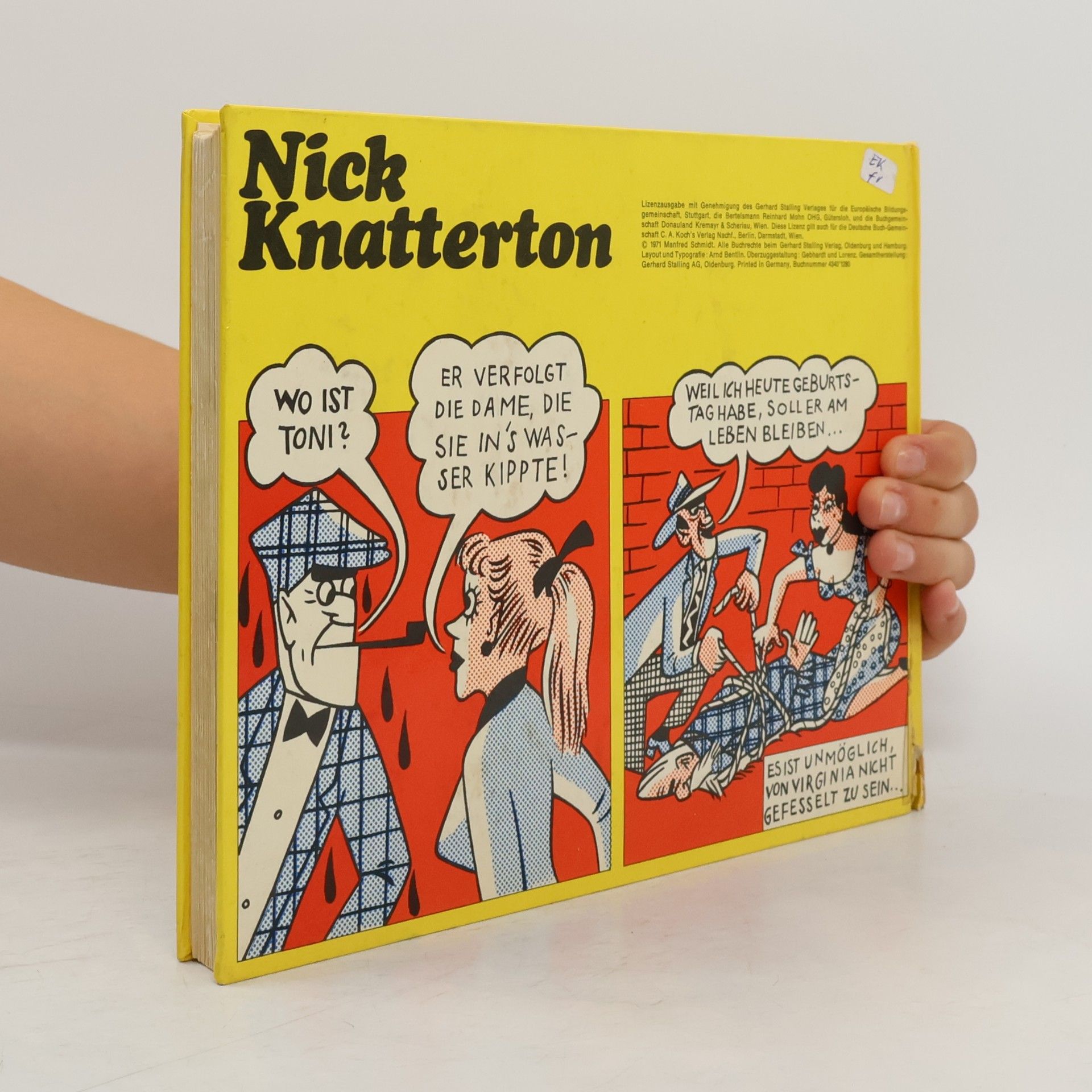 Manfred Schmidt-Gollwitzer Nick Knatterton Die aufregendsten Abenteuer des berühmten Meisterdetektivs
