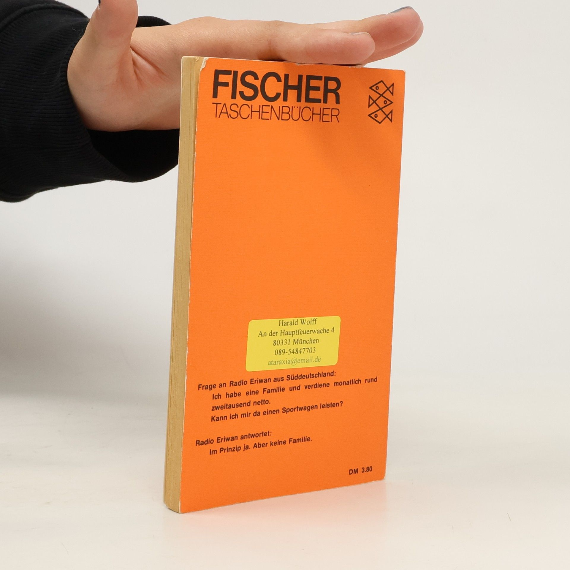 Michael Schiff Radio Eriwans Auslandsprogramm