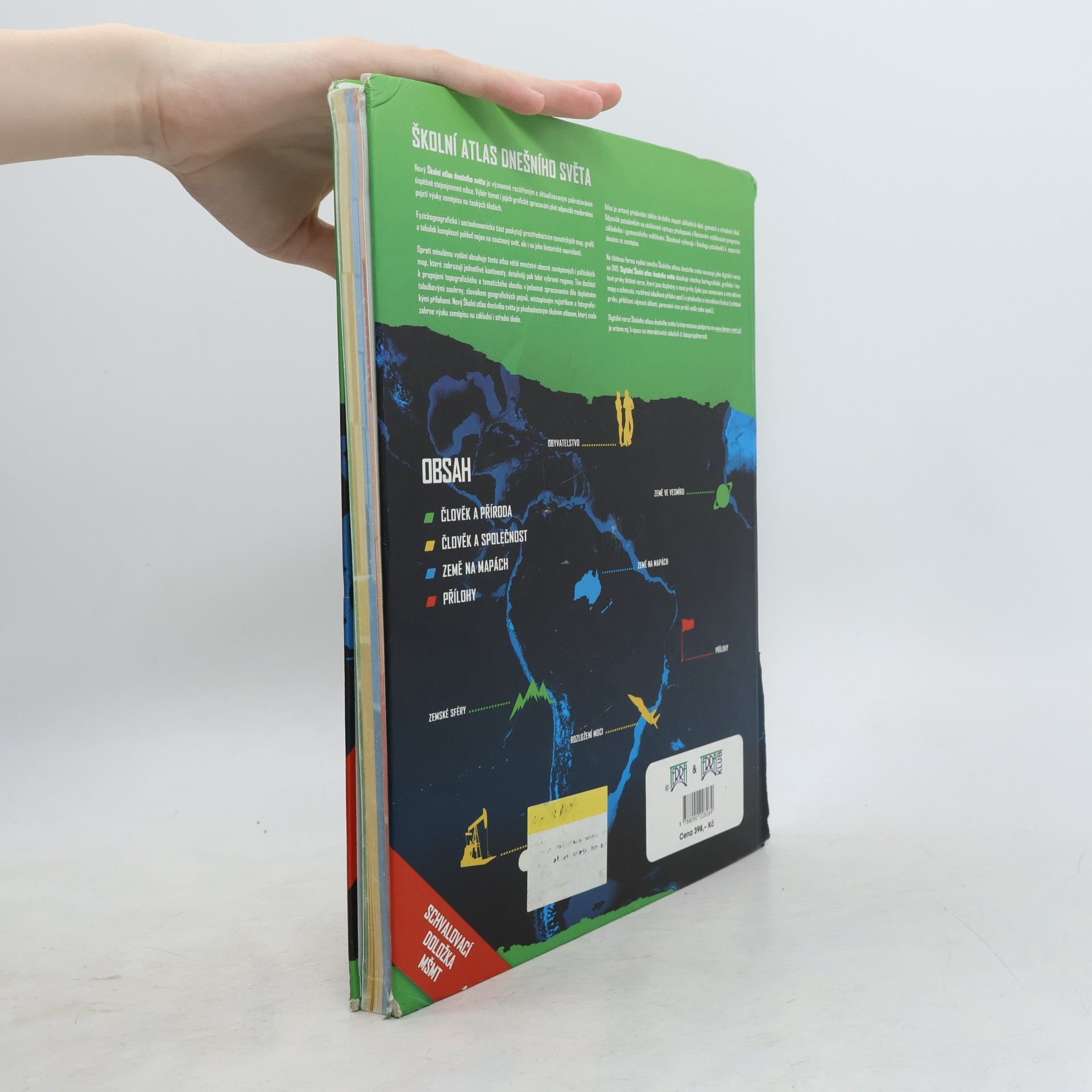 Martin Hanus Školní atlas dnešního světa