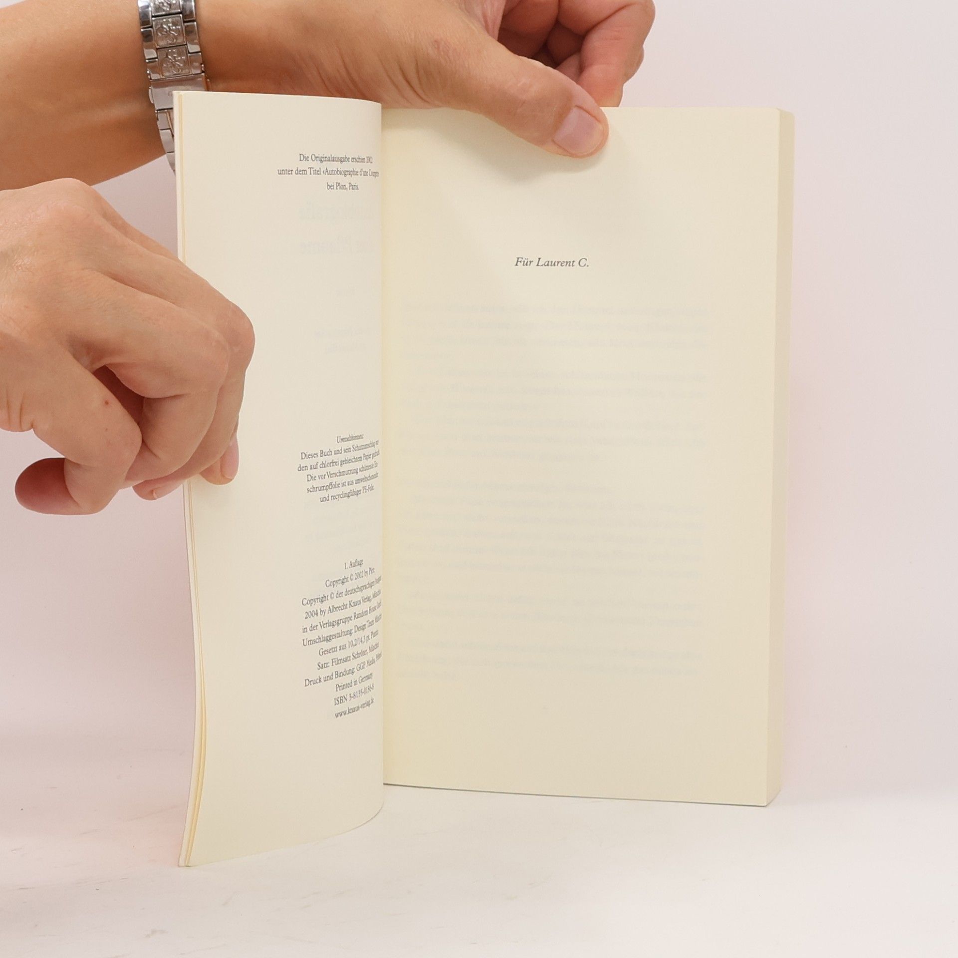Gilles Paris Autobiografie einer Pflaume