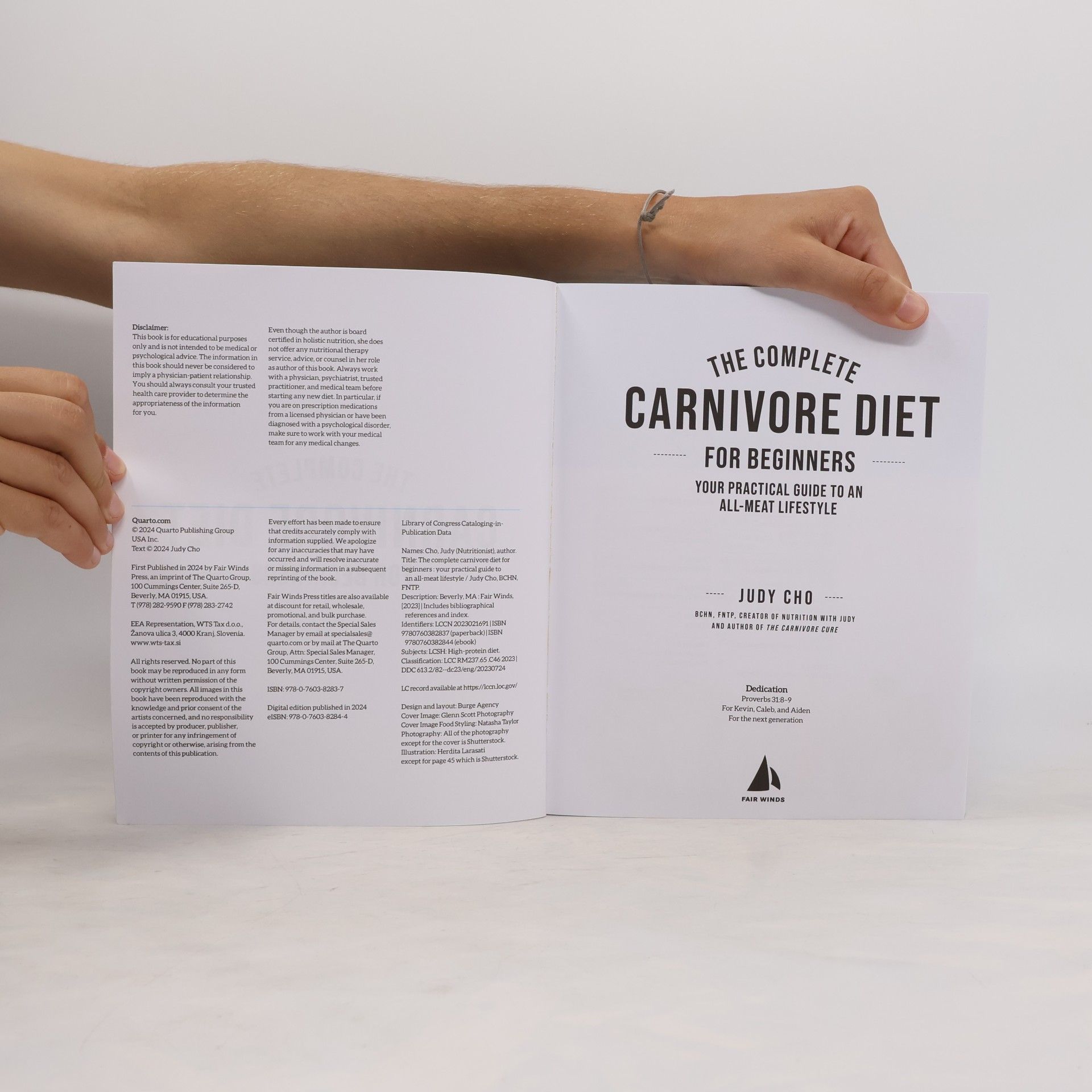 Judy Cho The Complete Carnivore Diet for Beginners