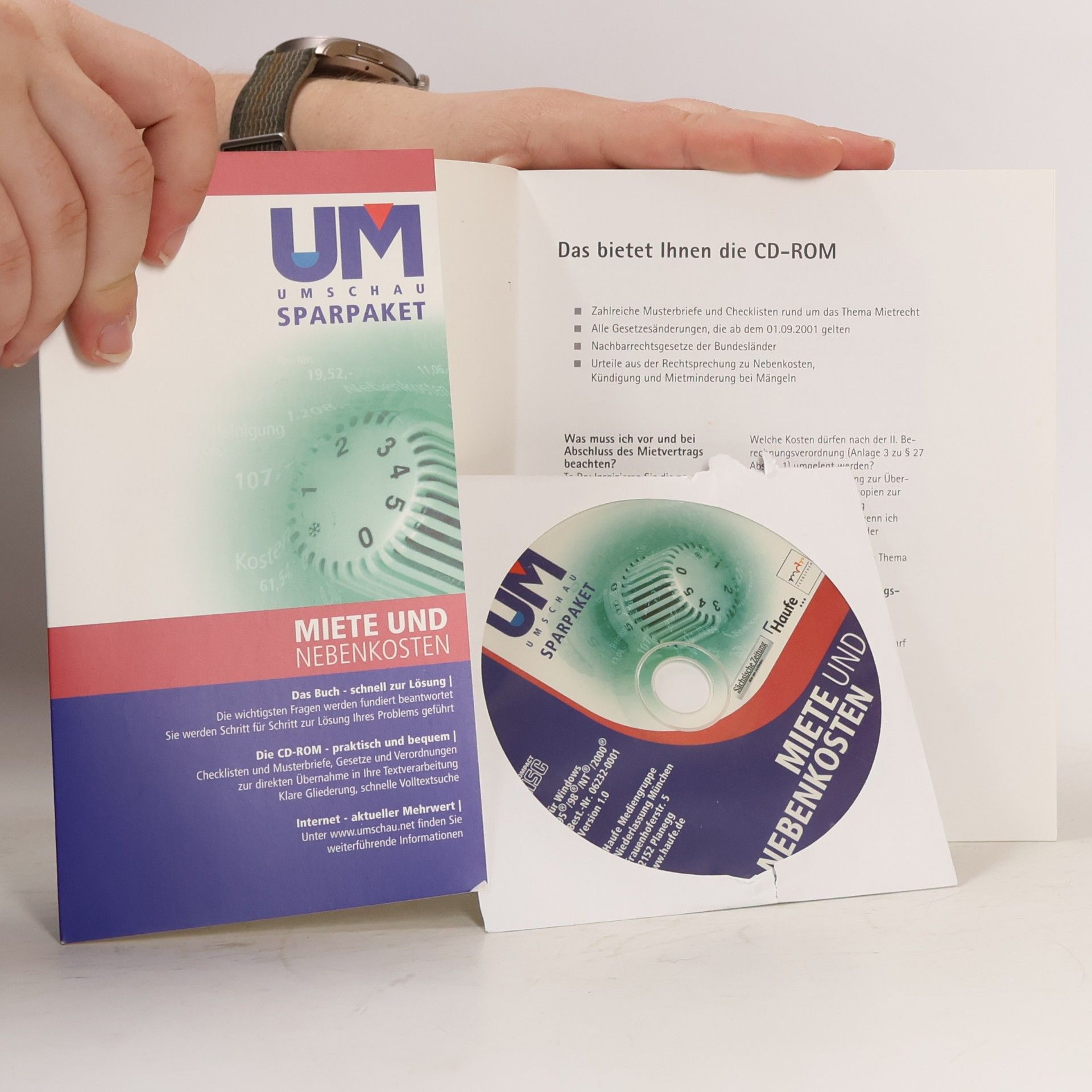 Hans-Peter Buch Miete und Nebenkosten mit CD-ROM