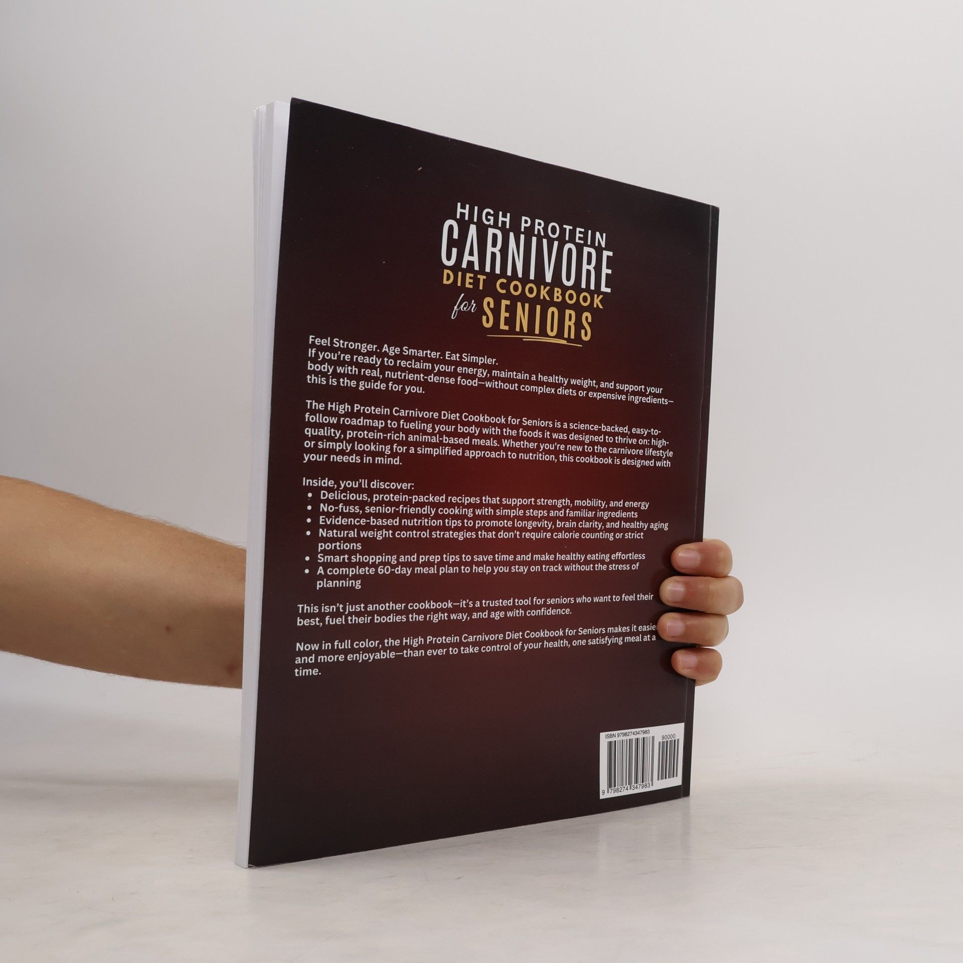 Joshua Michael Davis High Protein Carnivore Diet Cookbook for Seniors