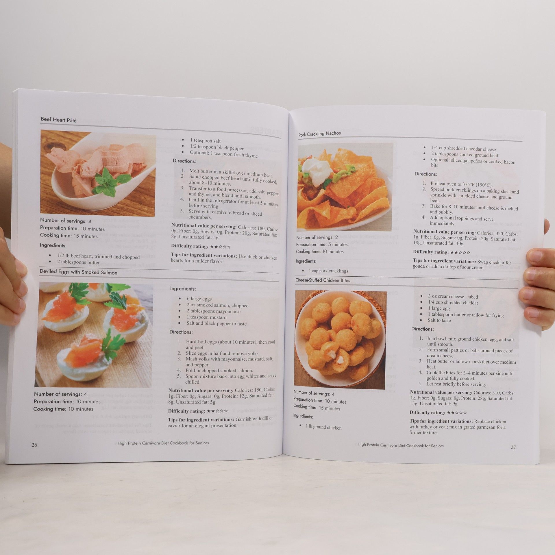 Joshua Michael Davis High Protein Carnivore Diet Cookbook for Seniors