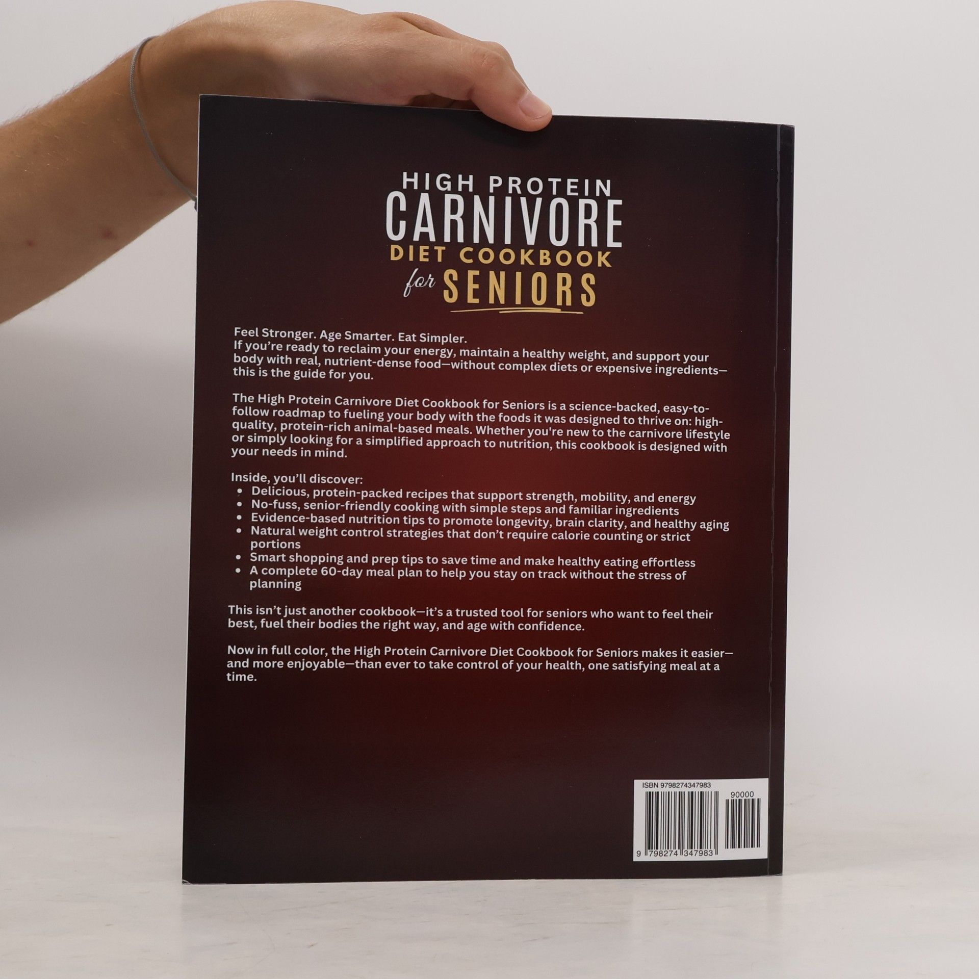 Joshua Michael Davis High Protein Carnivore Diet Cookbook for Seniors