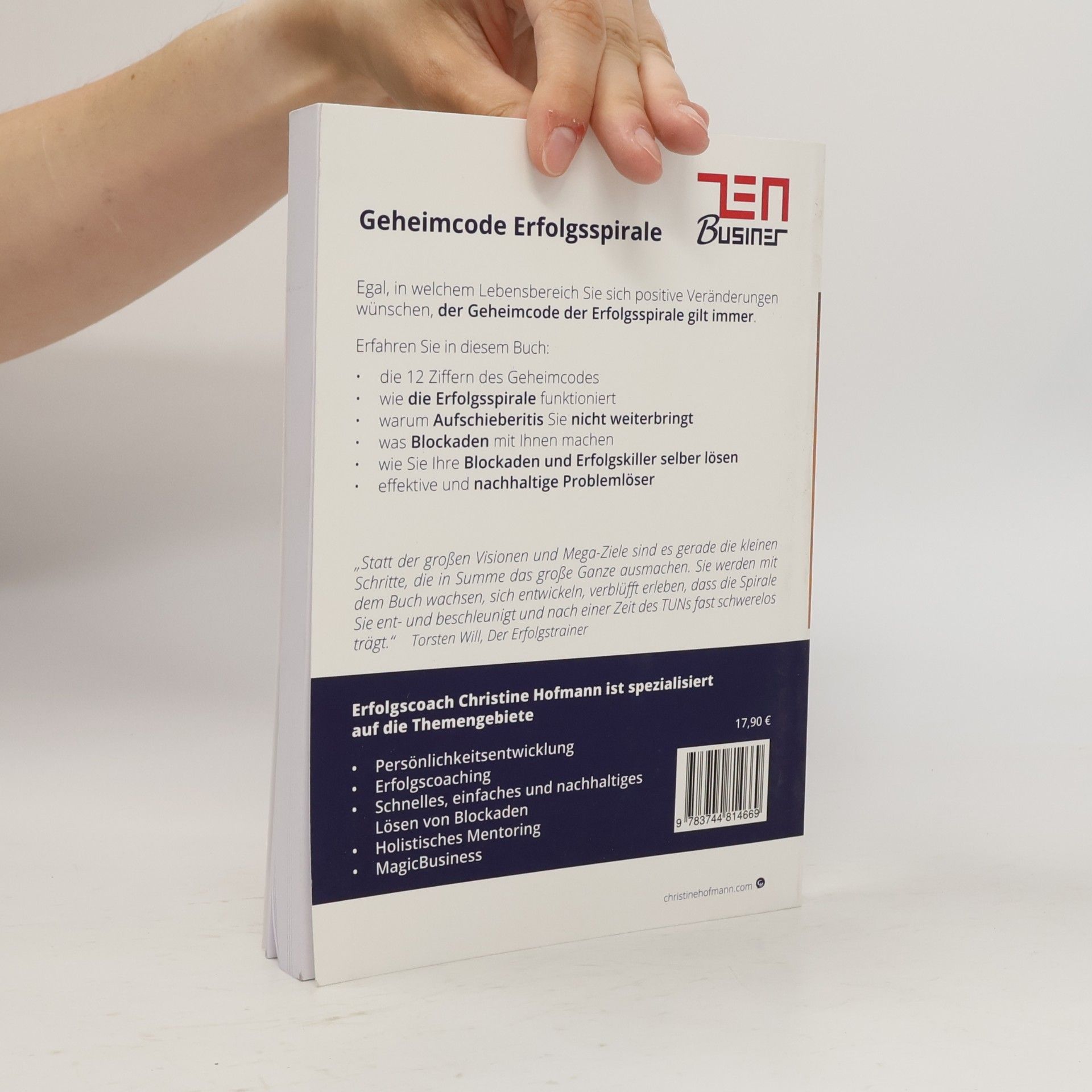 Christine Hofmann Geheimcode Erfolgsspirale