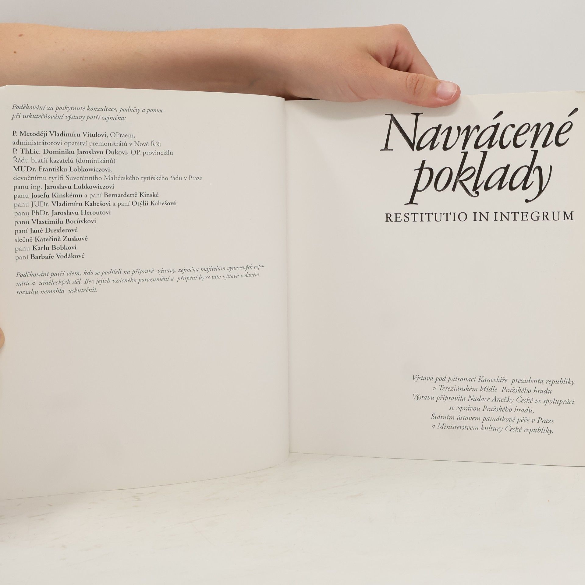 Autorenkollektiv Navrácené poklady. Restitutio in integrum