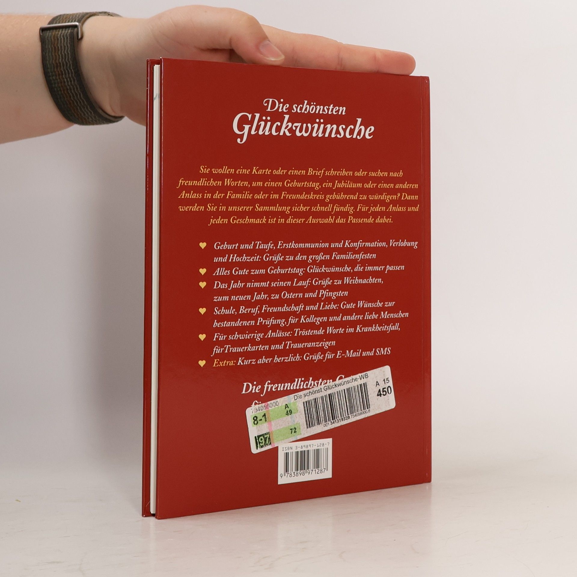 Claudia Krader Die schönsten glückwünsche grüße und gedichte für alle gelegenheiten