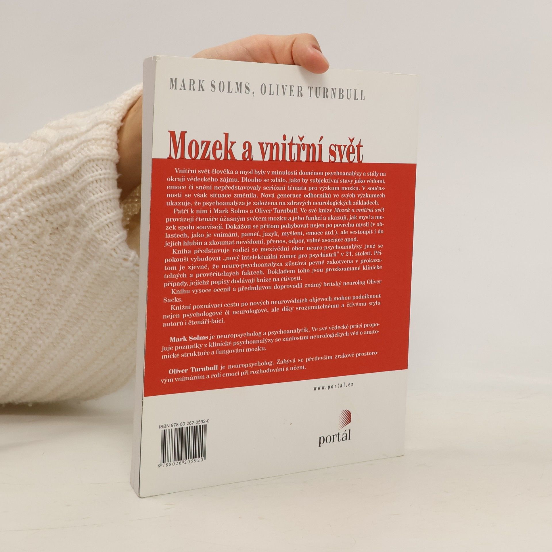Mark Solms Mozek a vnitřní svět - úvod do neurovědy subjektivní zkušenosti