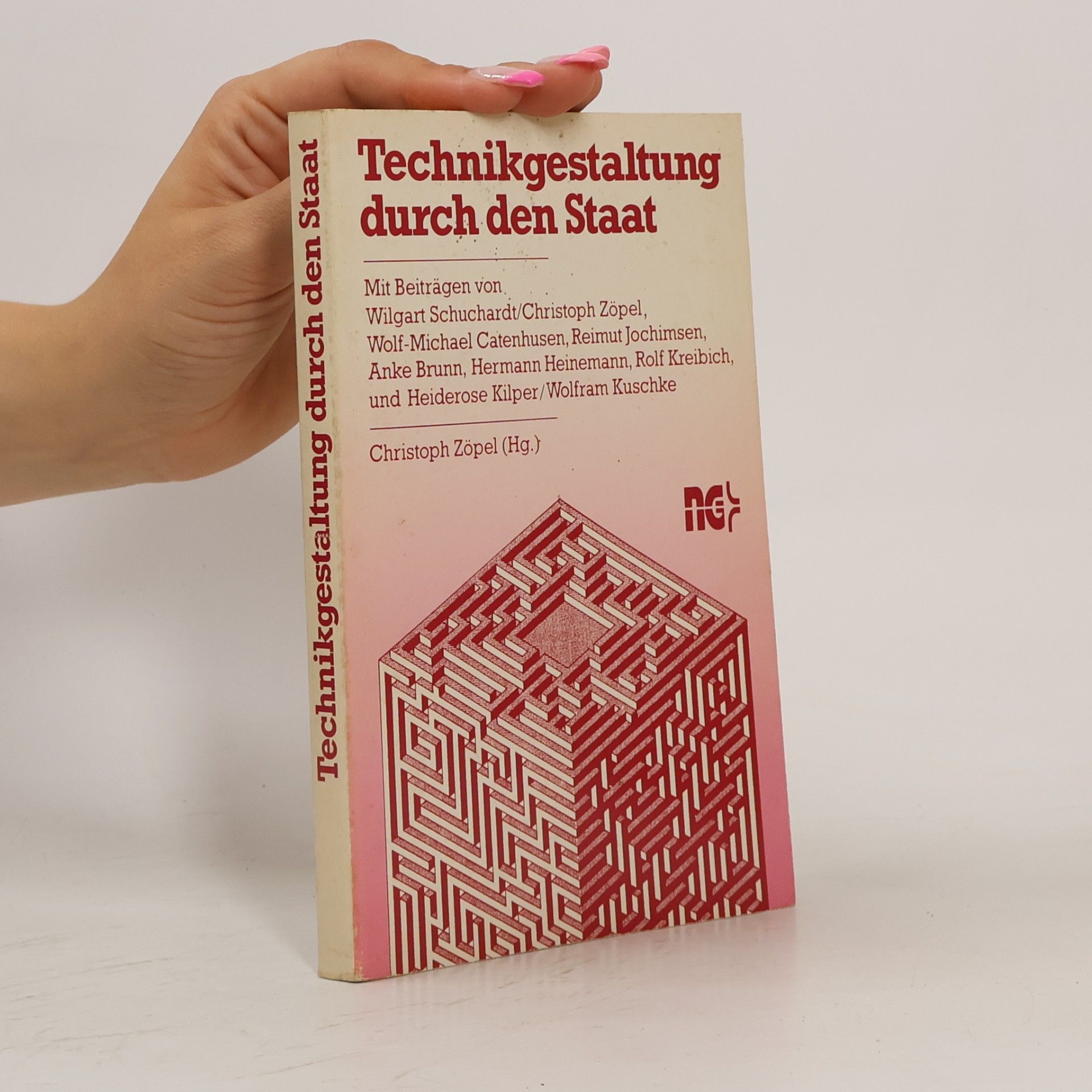 Christoph Zöpel Technikgestaltung durch den Staat