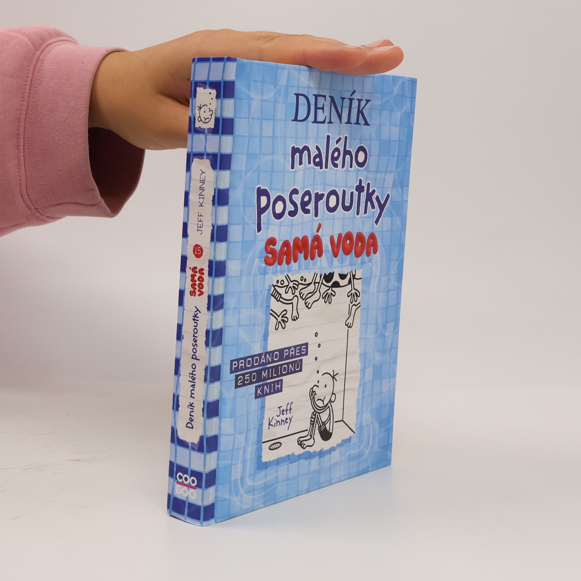 Jeff Kinney Deník malého poseroutky 15. Samá voda