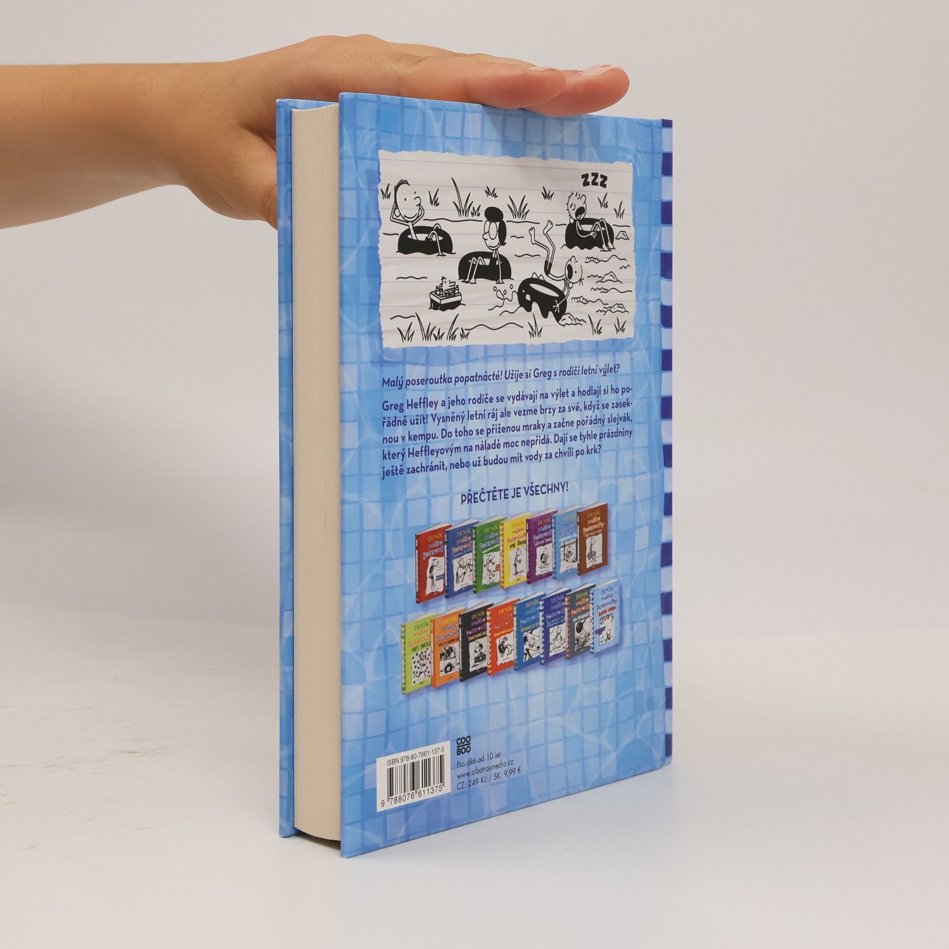 Jeff Kinney Deník malého poseroutky 15. Samá voda