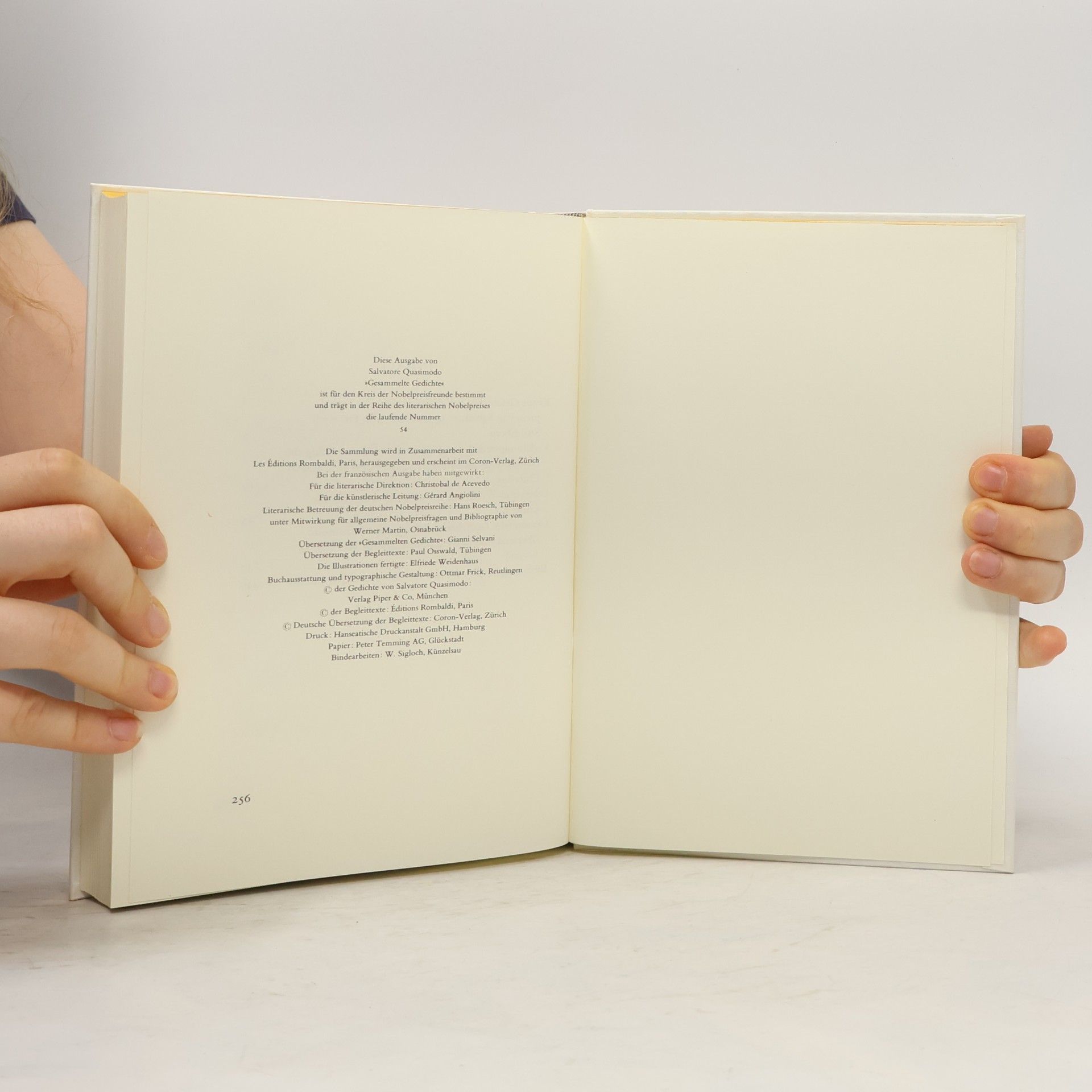 Salvatore Quasimodo Gesammelte Gedichte. Nobelpreis für Literatur 1959
