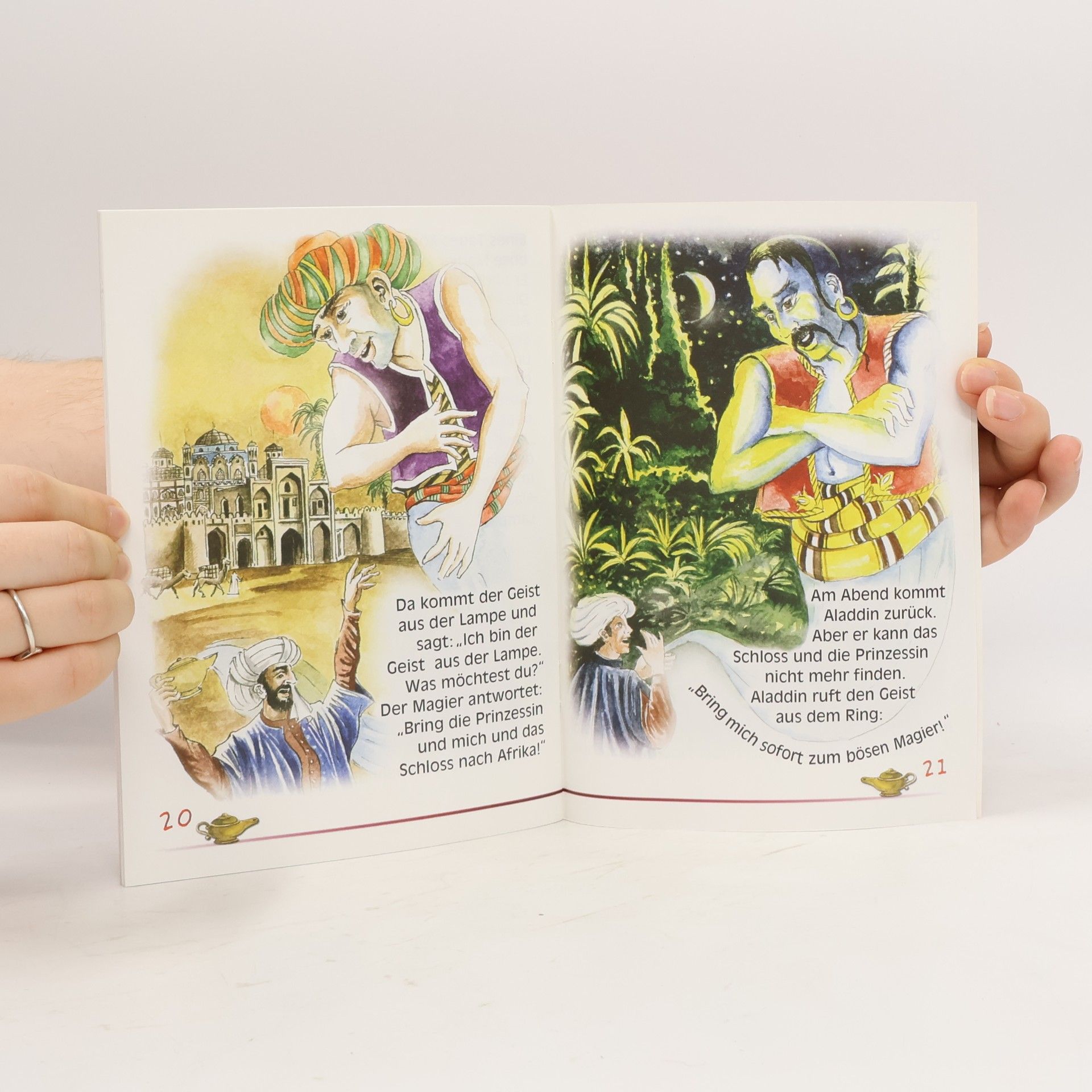 Sigrid Xanthos Leseclub - 3: Aladdin und die Wunderlampe
