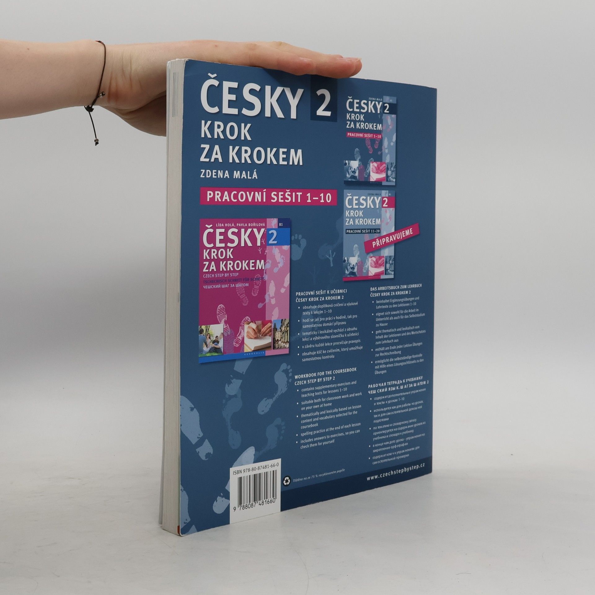 Zdena Malá Česky krok za krokem 2. B1. Pracovní sešit 1-10