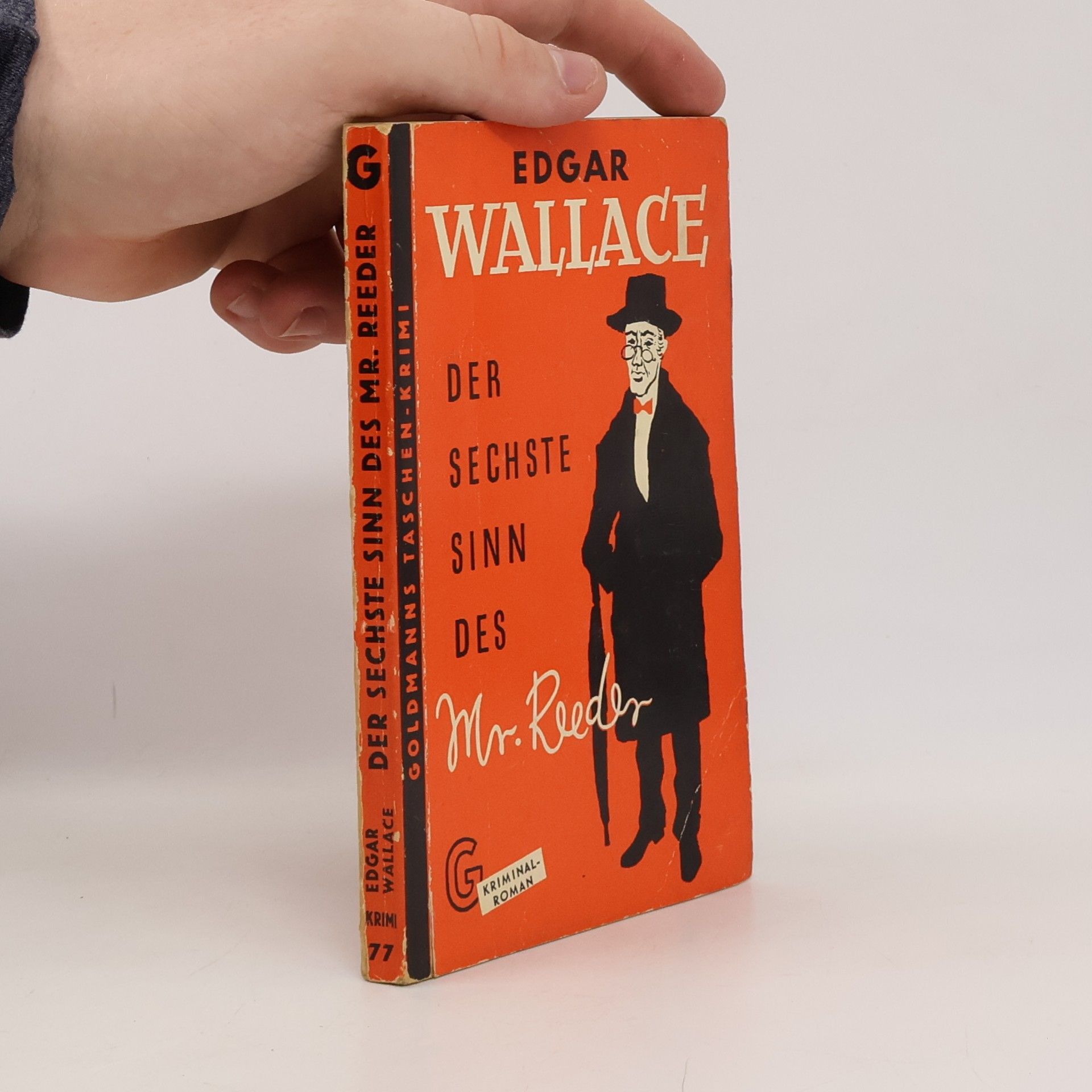 Edgar Wallace Der sechste Sinn des Mr. Reeder