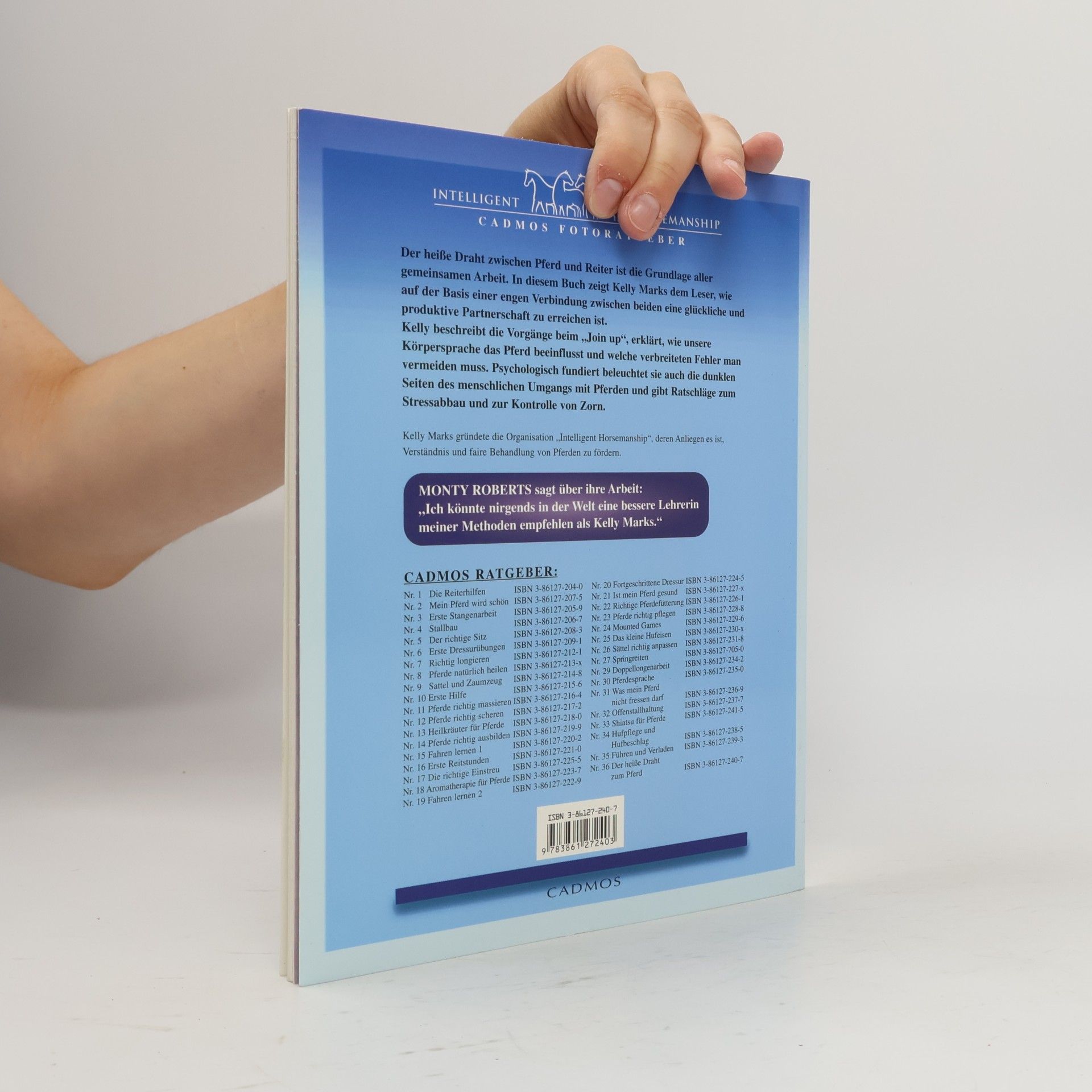 Kelly Marks Cadmos Fotoratgeber: Der heisse Draht zum Pferd