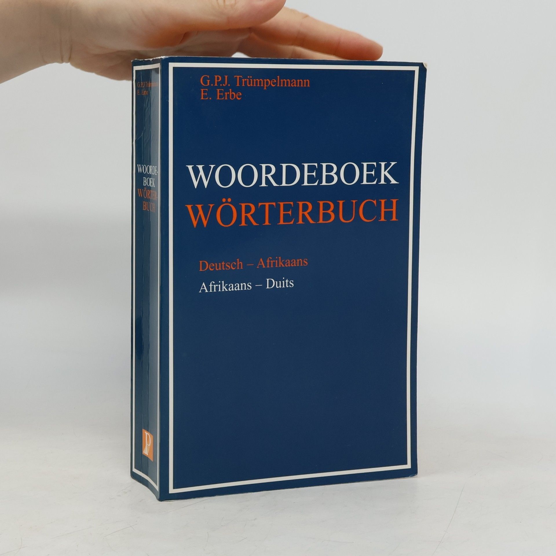 Georg Paul Johannes Trümpelmann Woordeboek Wörterbuch