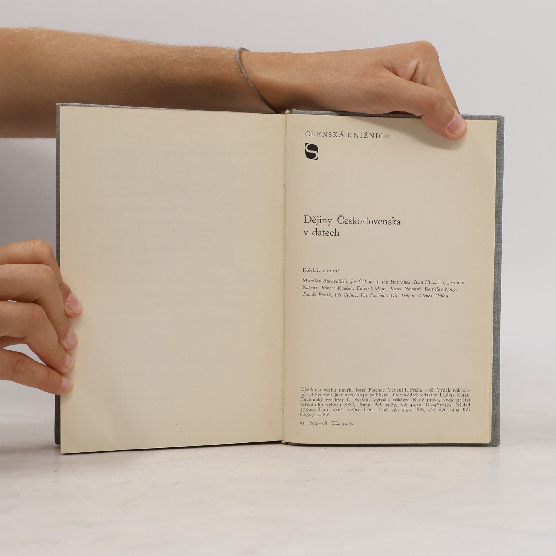 Various authors Dějiny Československa v datech
