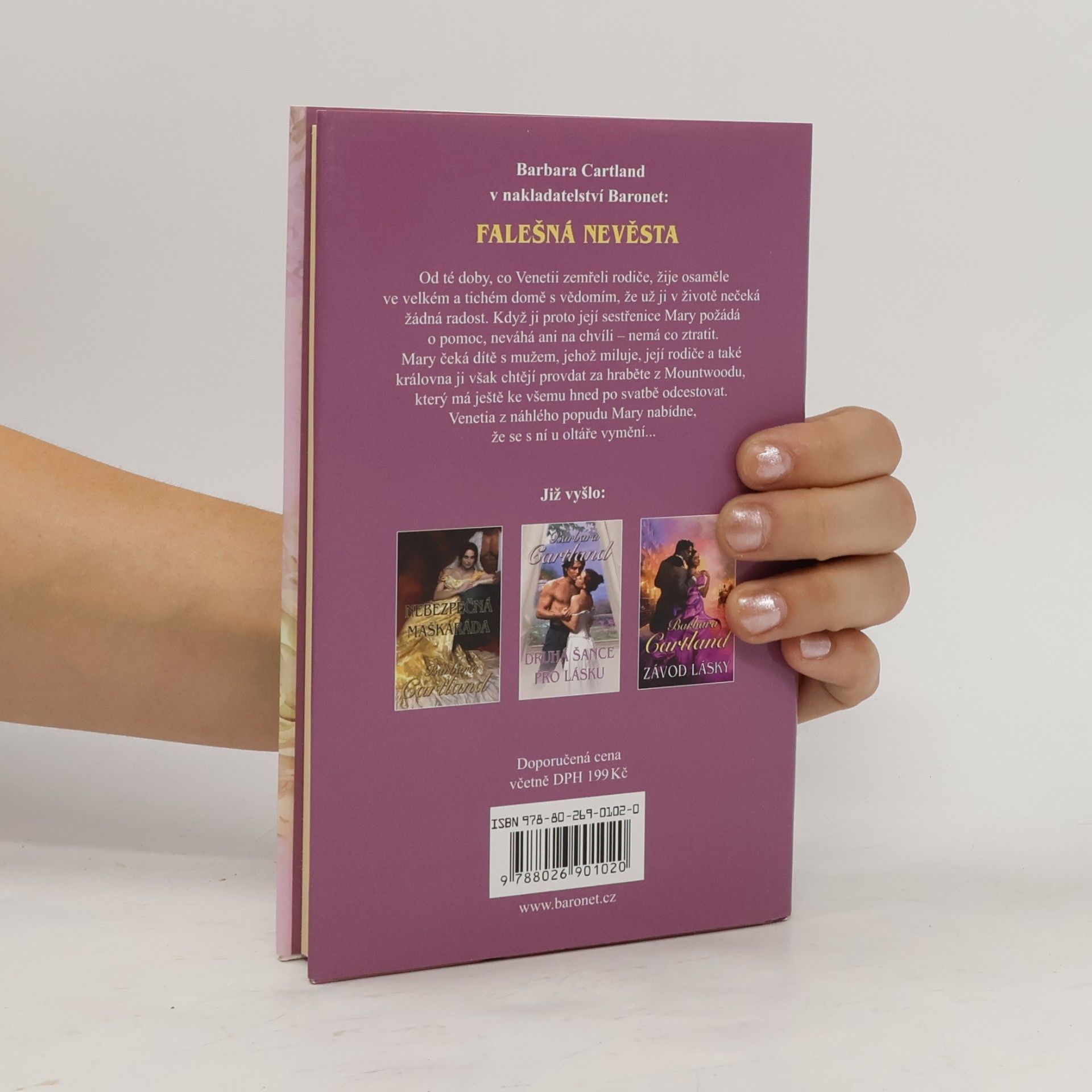 Barbara Cartland Falešná nevěsta