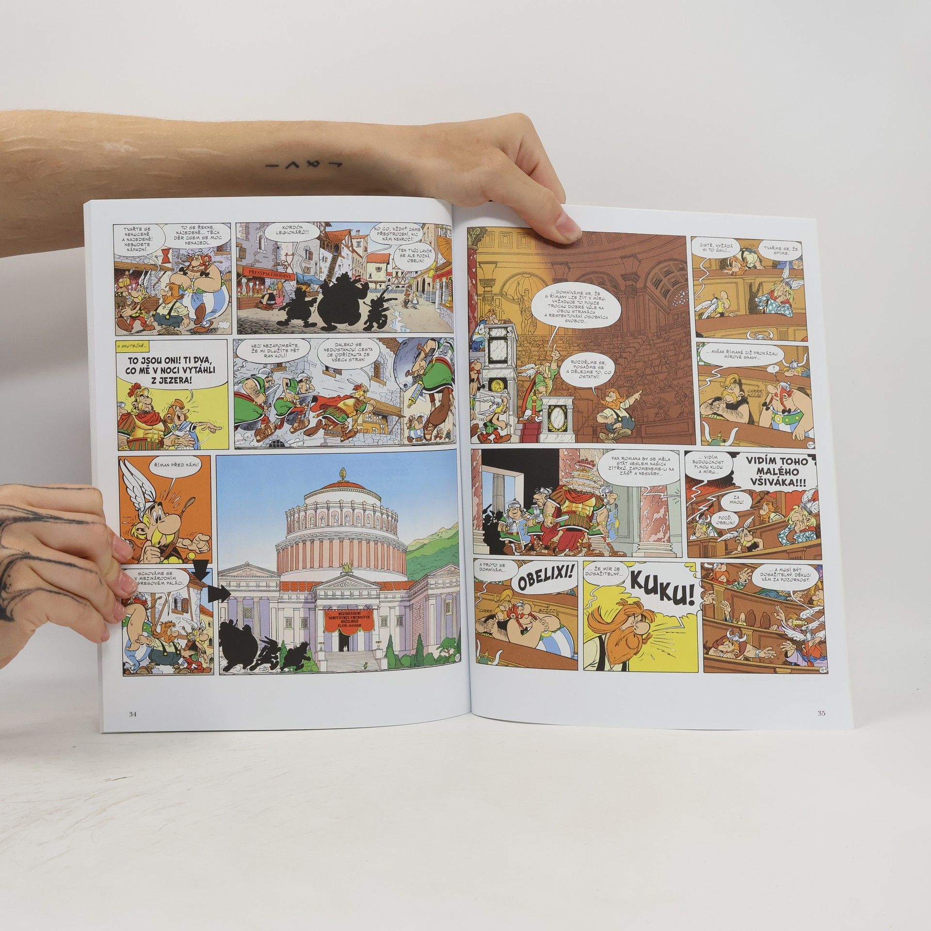 René Goscinny Asterix v Helvetii