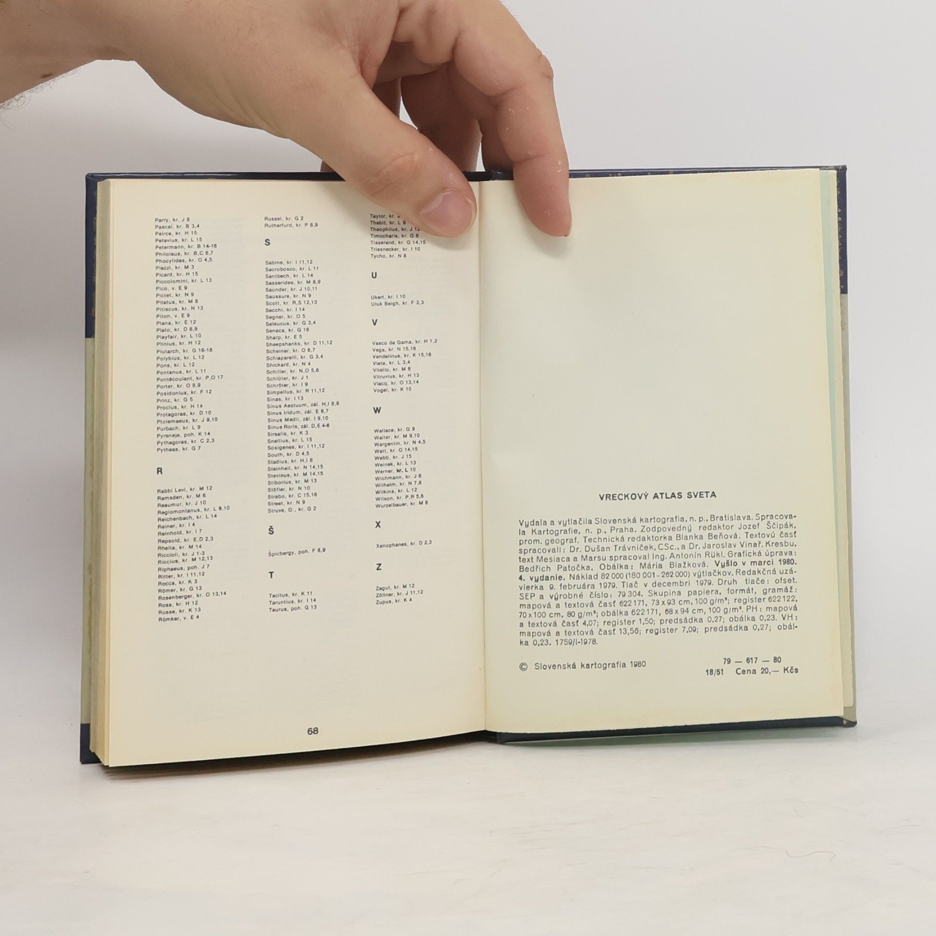 Jozef Ščipák Vreckový atlas sveta