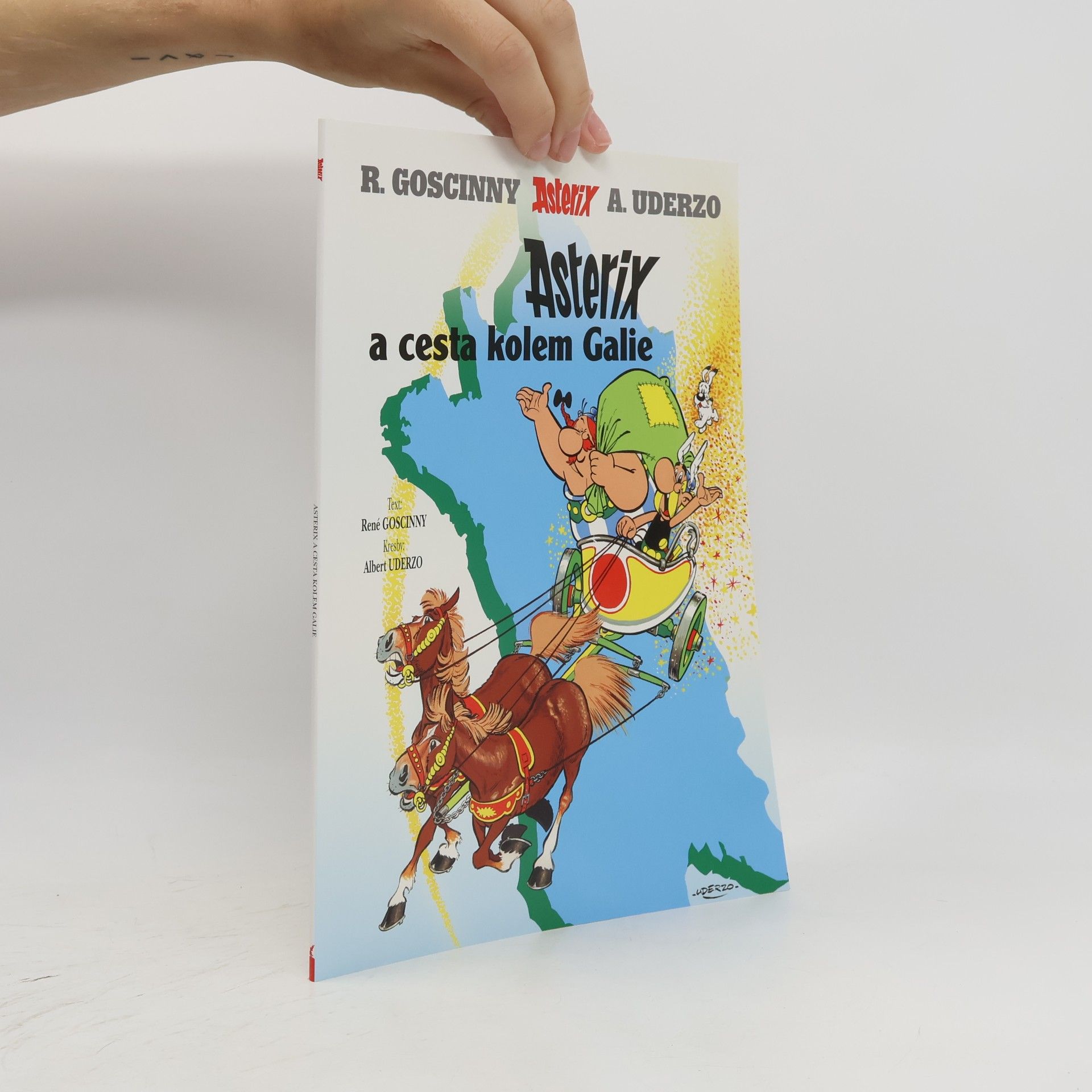 René Goscinny Asterix a cesta kolem Galie
