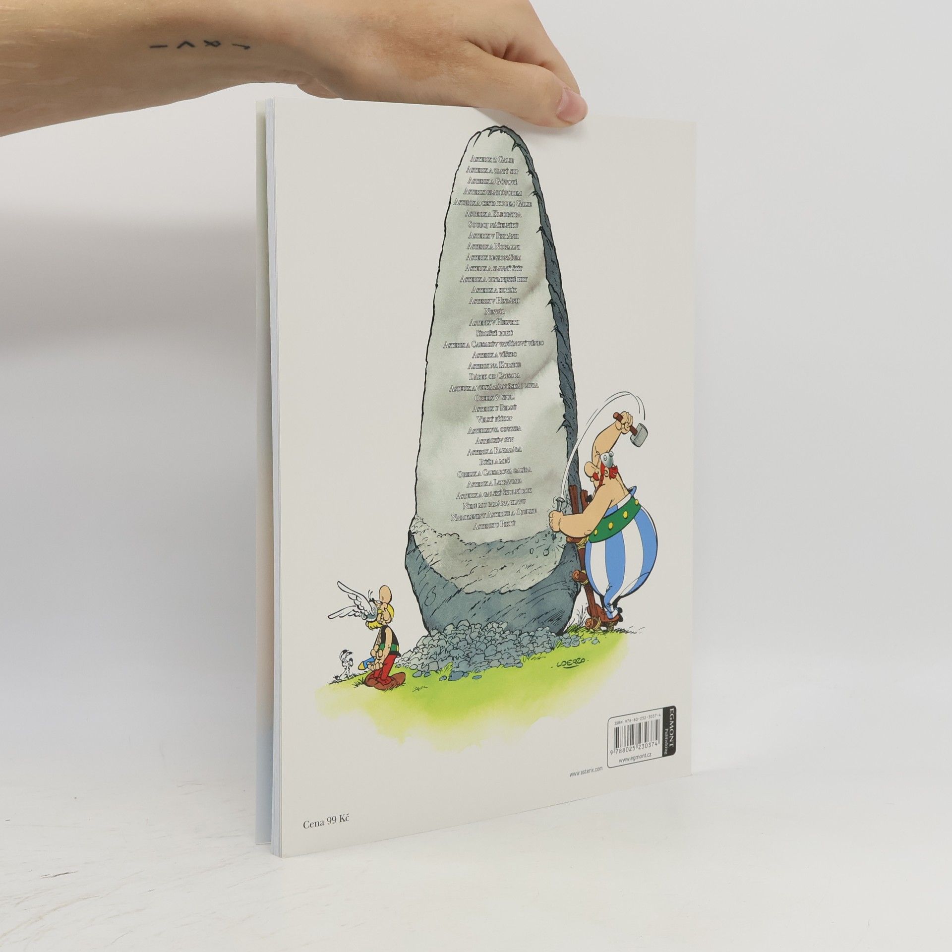 René Goscinny Asterix a cesta kolem Galie