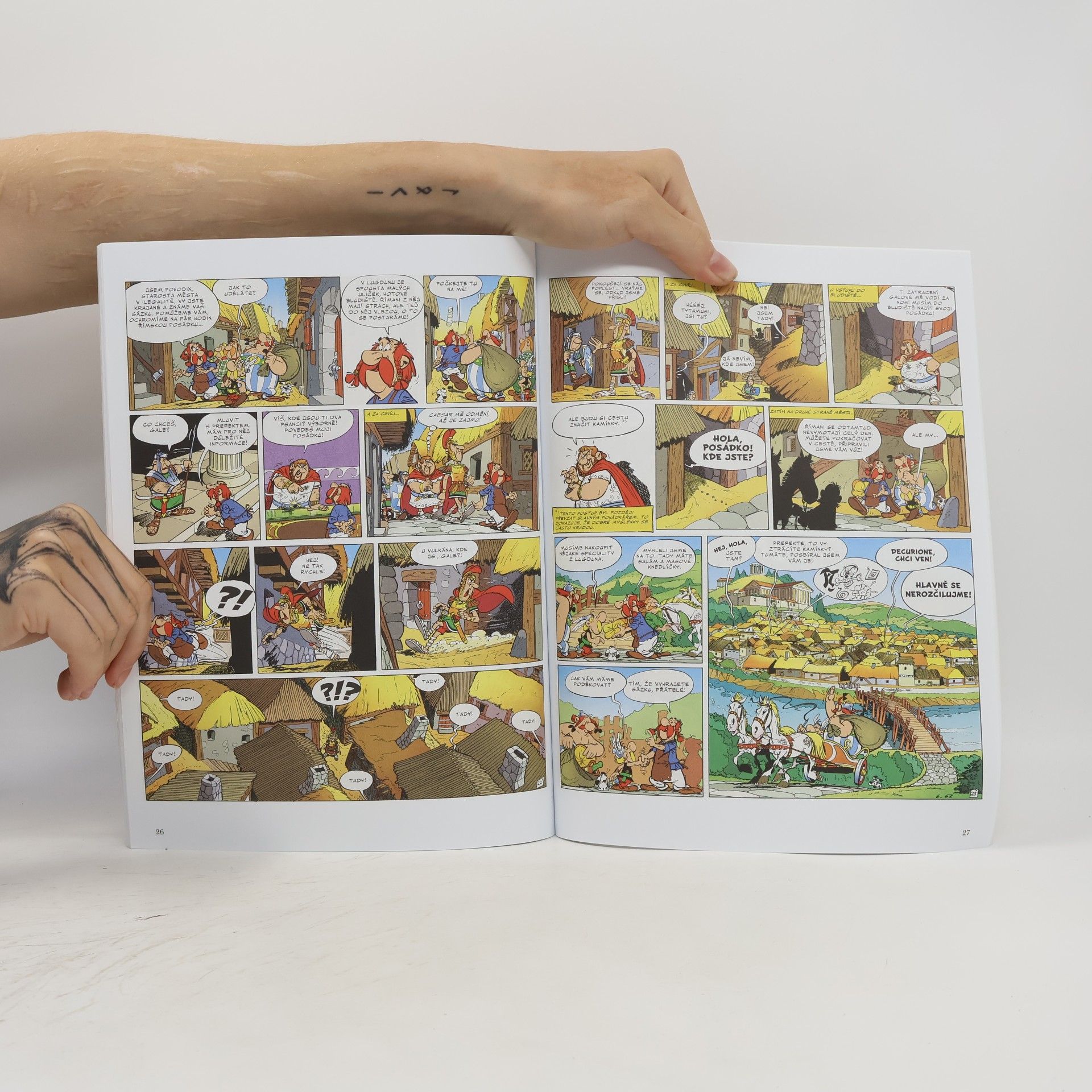 René Goscinny Asterix a cesta kolem Galie