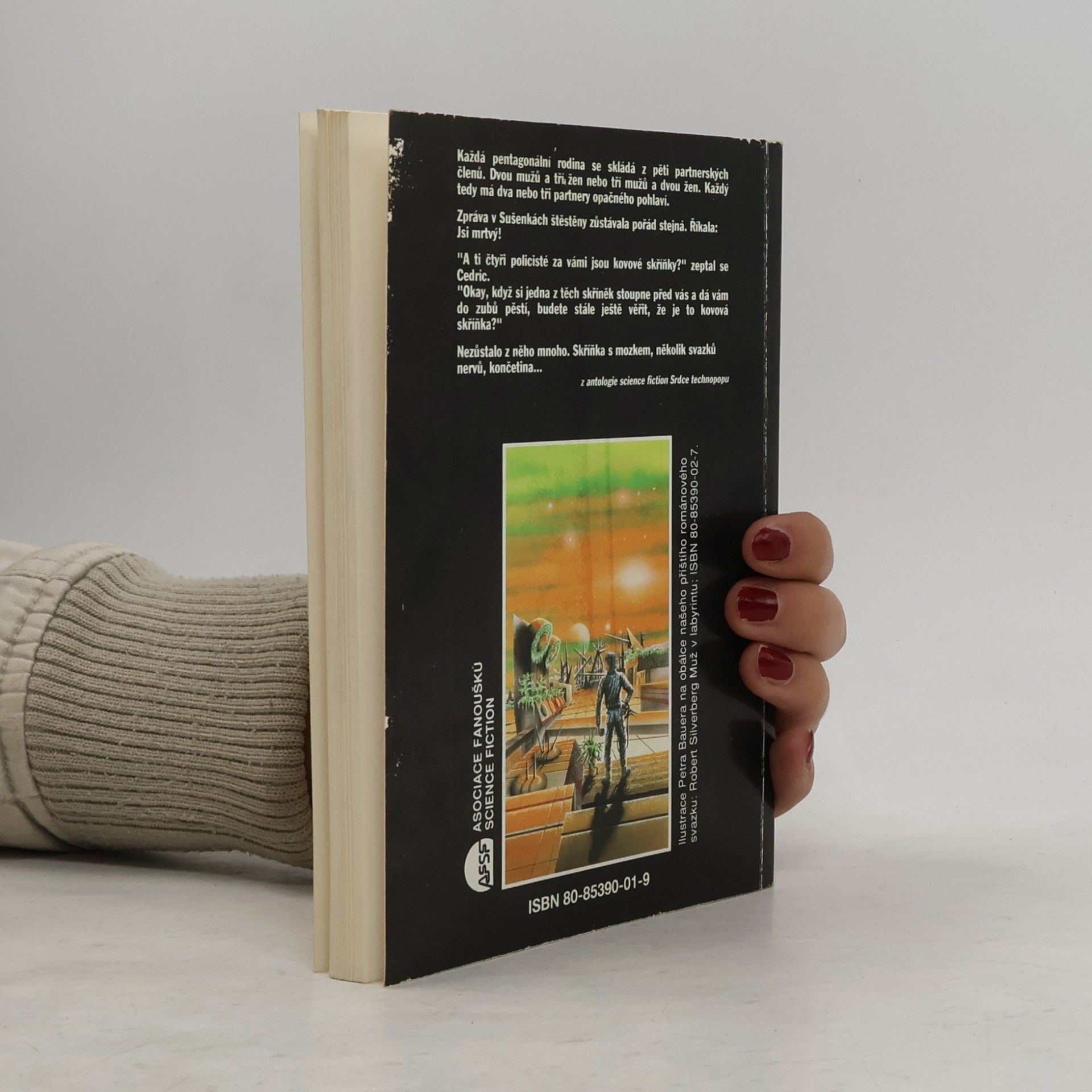 Jaroslav jr. Olša Srdce technopopu. Antologie science fiction
