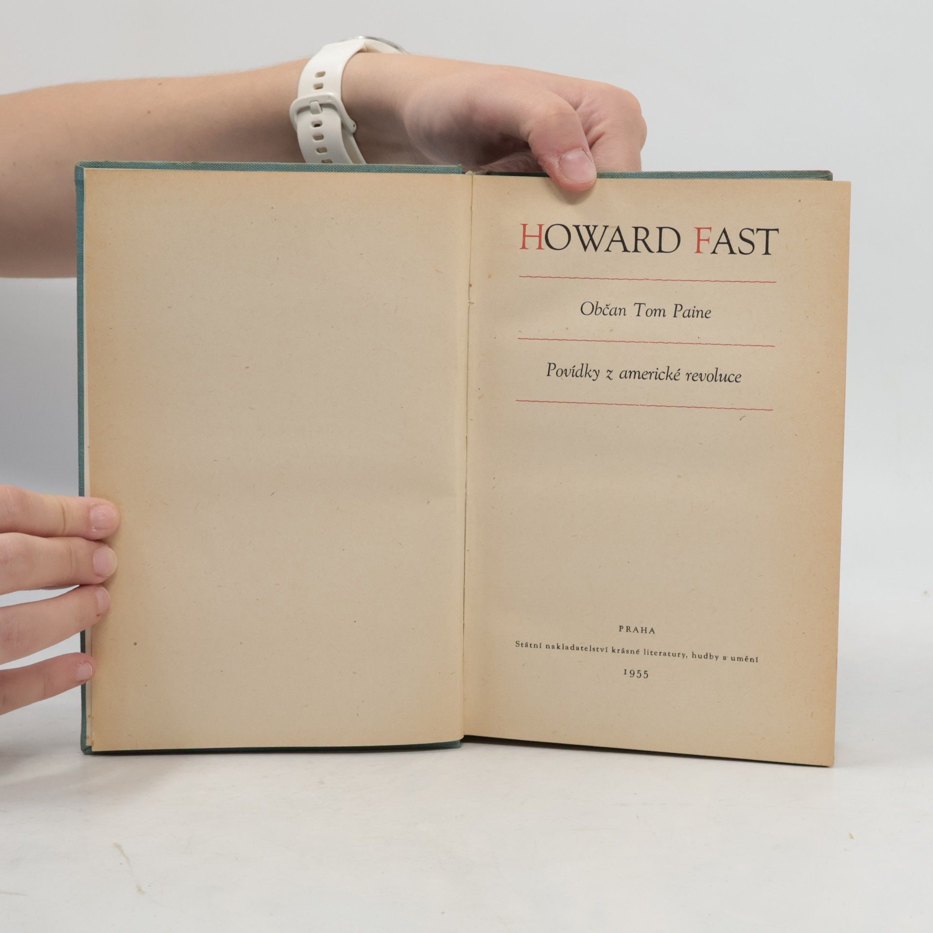 Howard Fast Občan Tom Paine. Povídky z americké revoluce