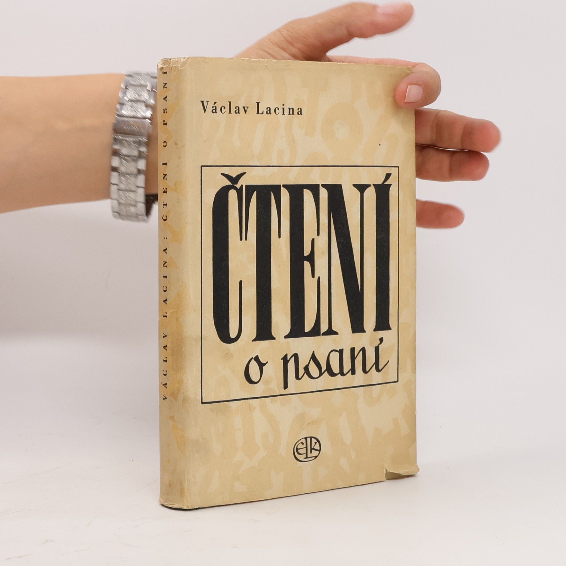 Václav Lacina Čtení o psaní