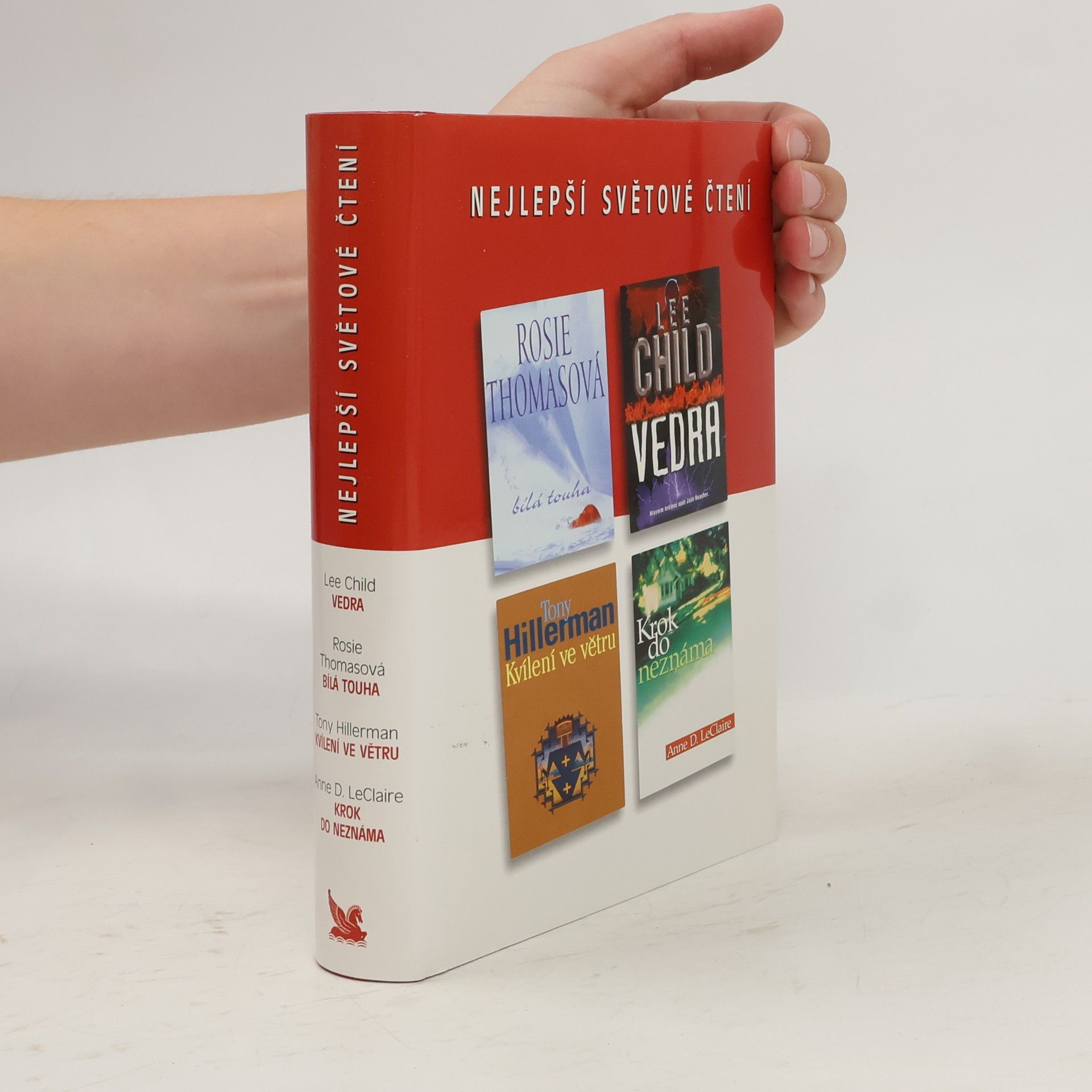 Tony Hillerman Nejlepší světové čtení. Vedra. Bílá touha. Kvílení ve větru. Krok do neznáma