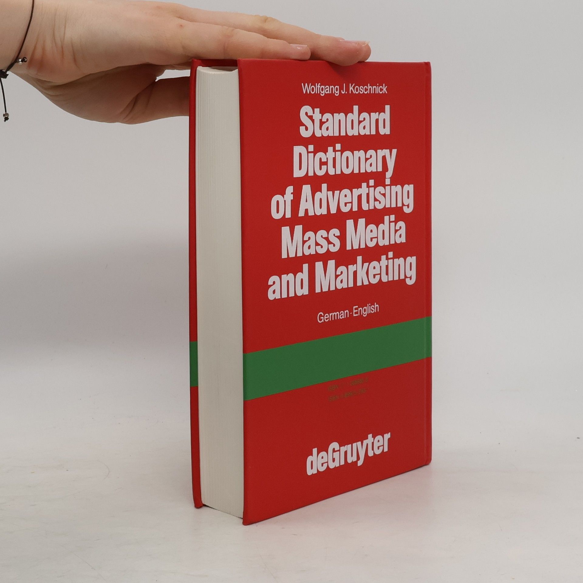 Wolfgang Koschnick Standard Wörterbuch für Werbung Massenmedien und Marketing