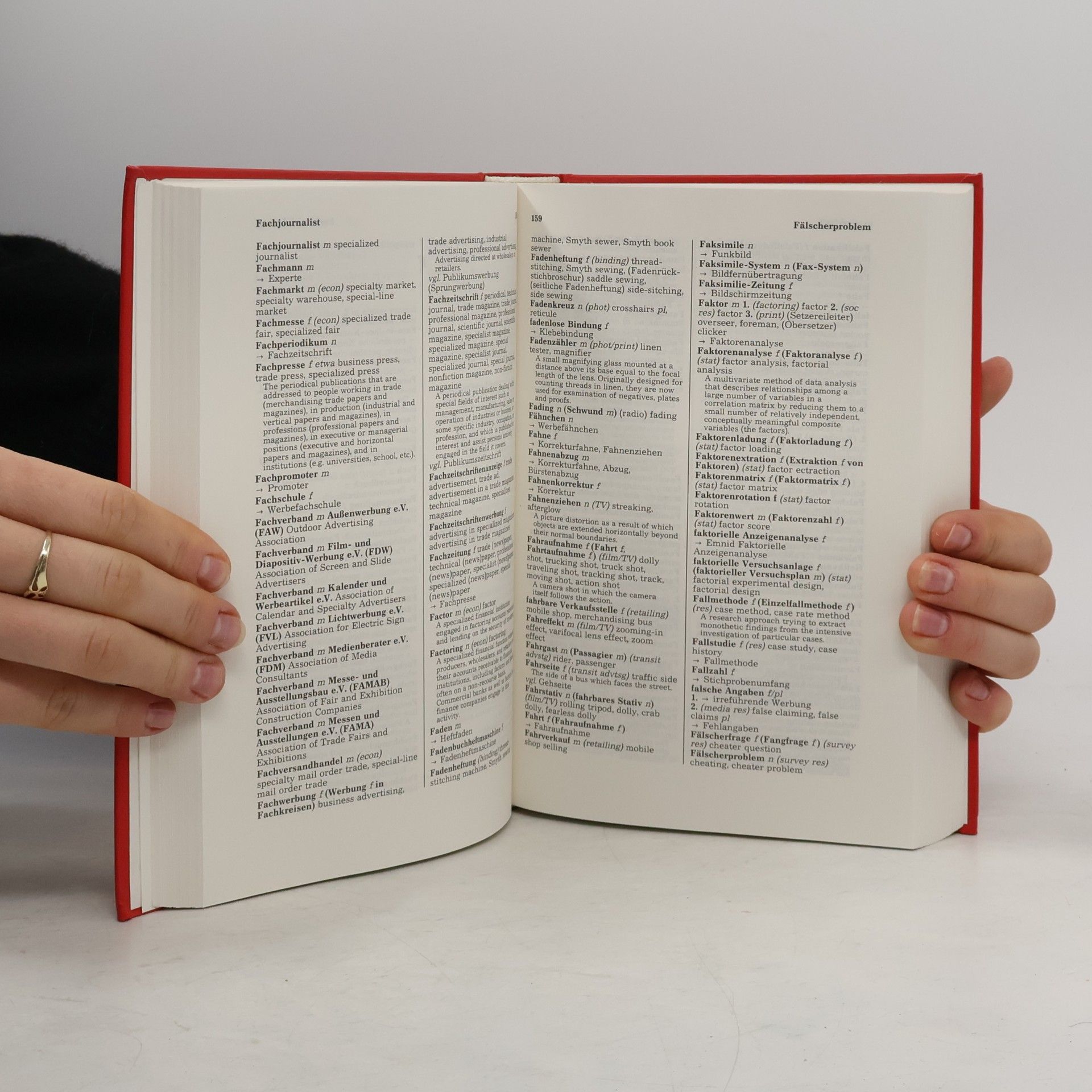 Wolfgang Koschnick Standard Wörterbuch für Werbung Massenmedien und Marketing