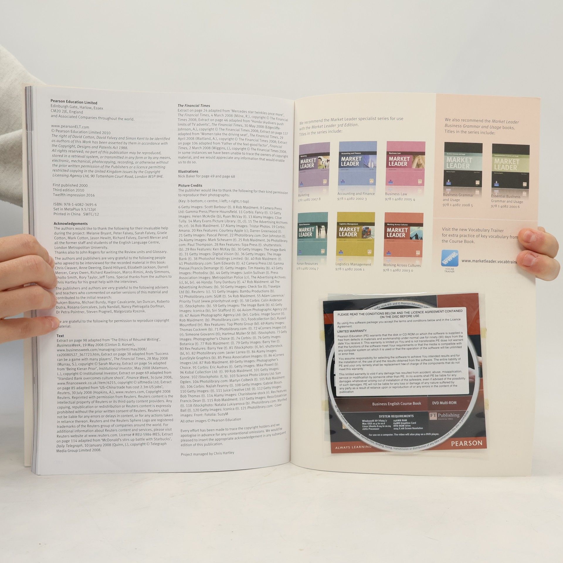 David Cotton Market leader. Intermediate. Business English Course Book