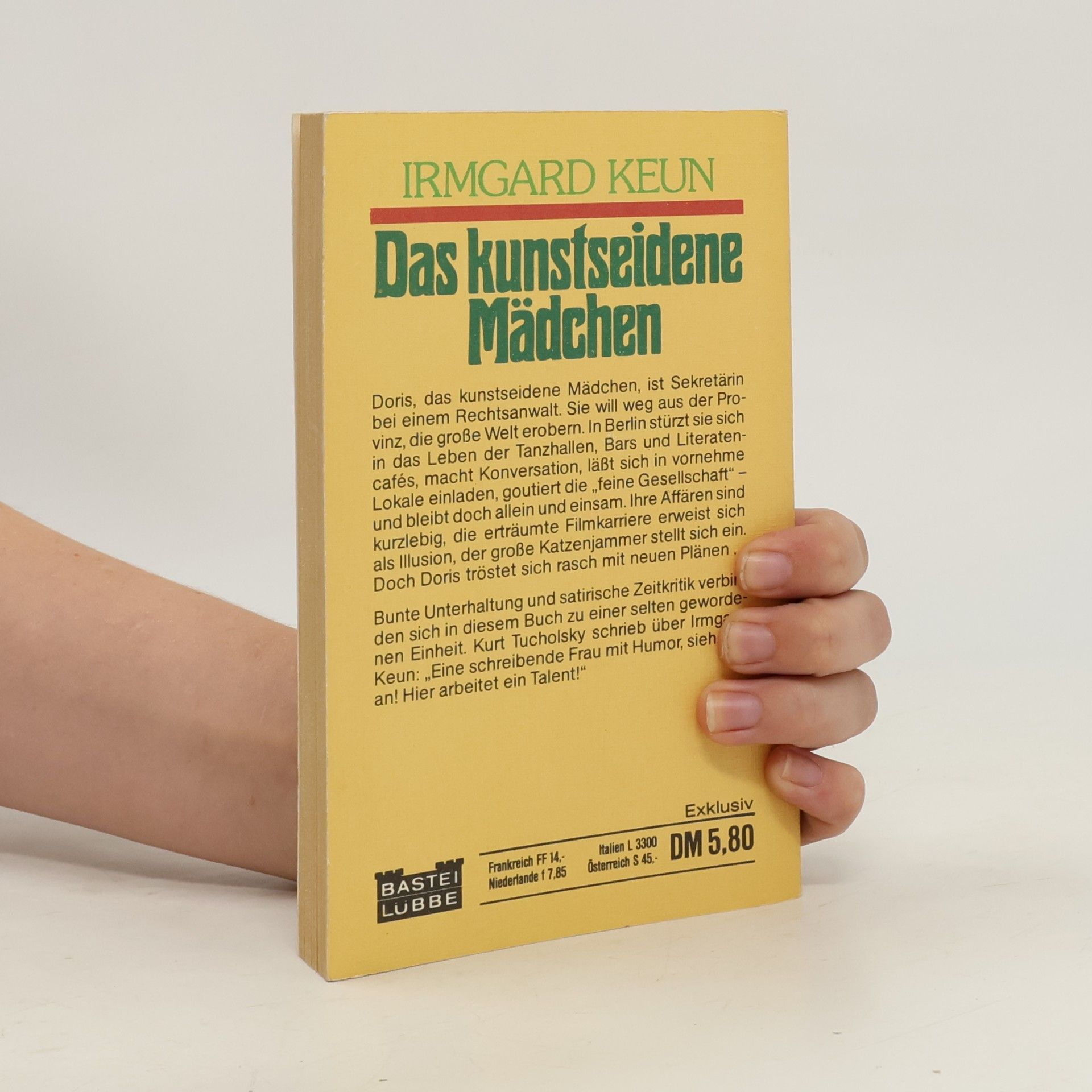 Irmgard Keun Das kunstseidene Mädchen